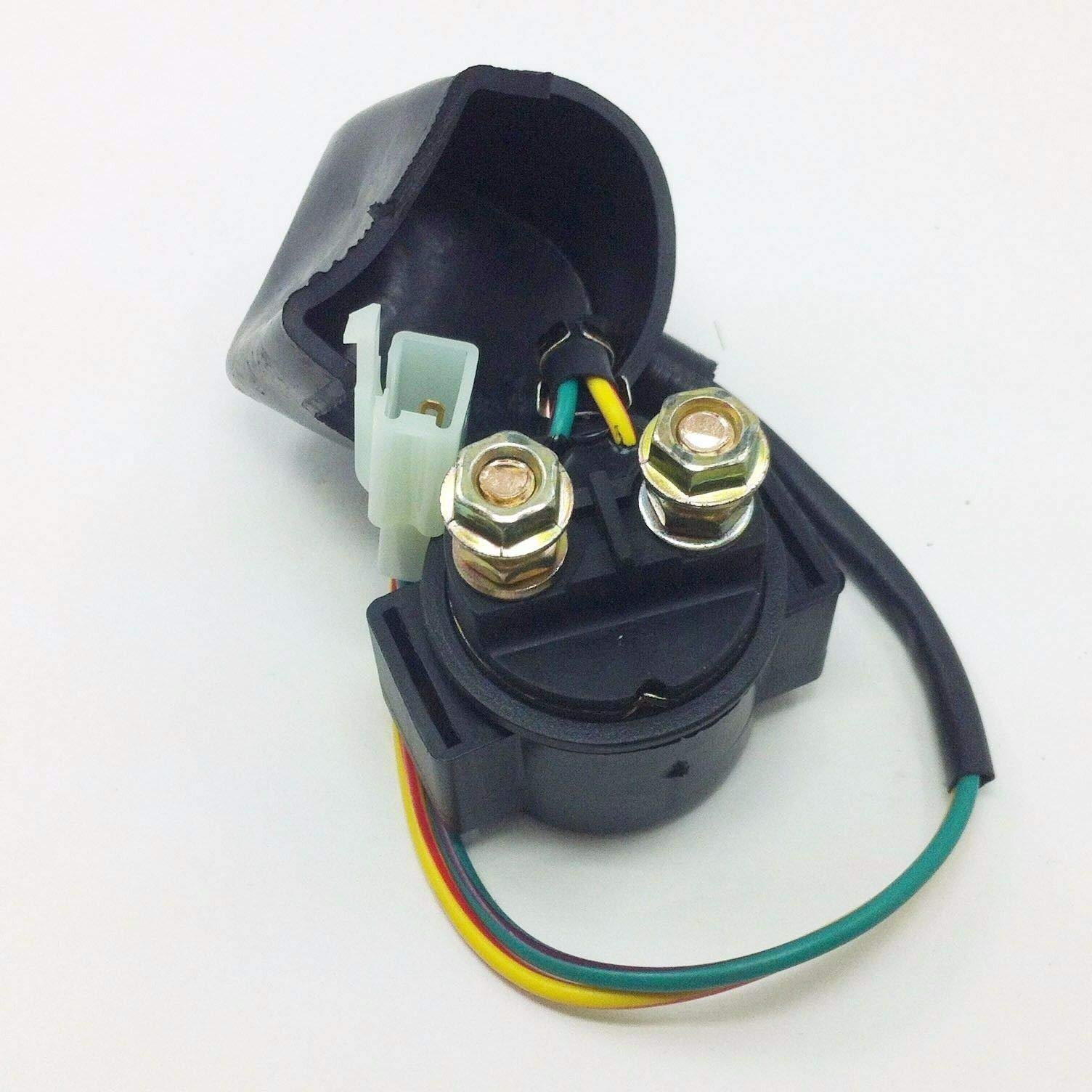 Grizzly 600 YFM600 ATV Quad Starter Relay Solenoid Replacement (1998-2001) - Compatible with Yamaha ATVs - Perfect for Off-Road Adventures & Farm Work