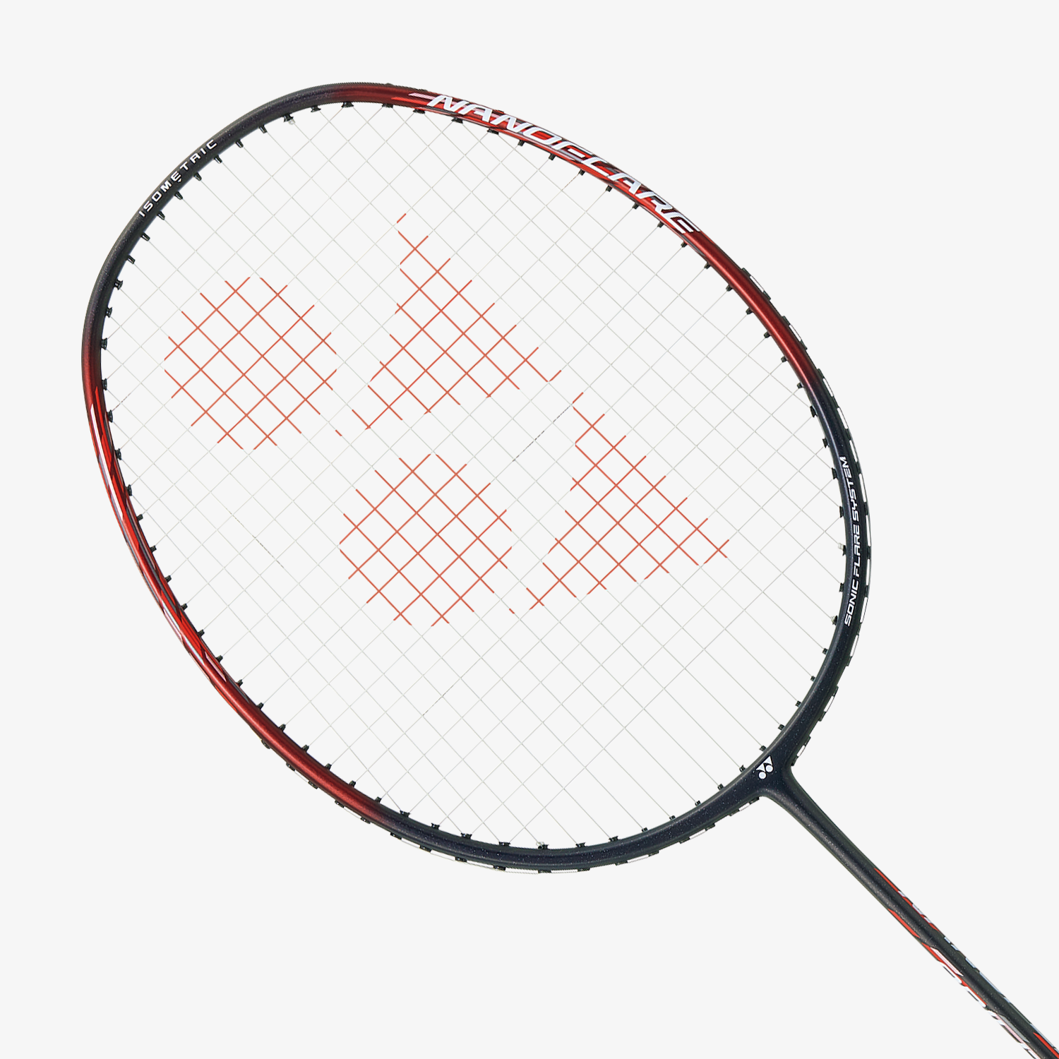Yonex Nanoflare 001 Badminton Racket (Black/Red) - Pre-Strung with High-Quality Strings | Perfect for Professional Players & Tournament Games