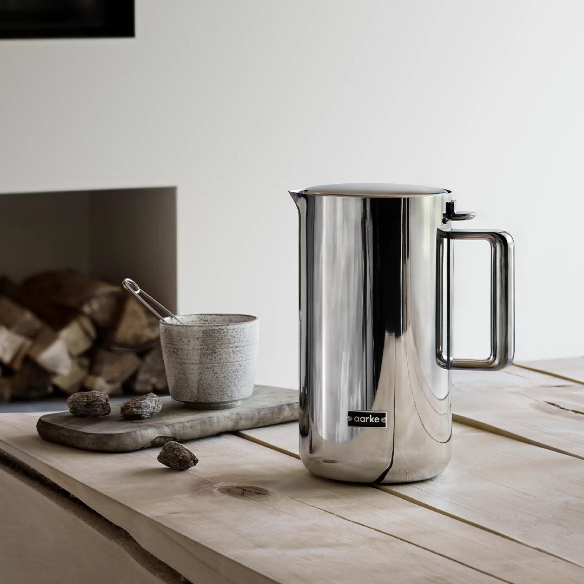 Premium AARKE Stainless Steel Electric Kettle - Fast Boiling & Auto Shut-Off - Perfect for Home, Office & Tea/Coffee Lovers - BPA Free & Energy Efficient