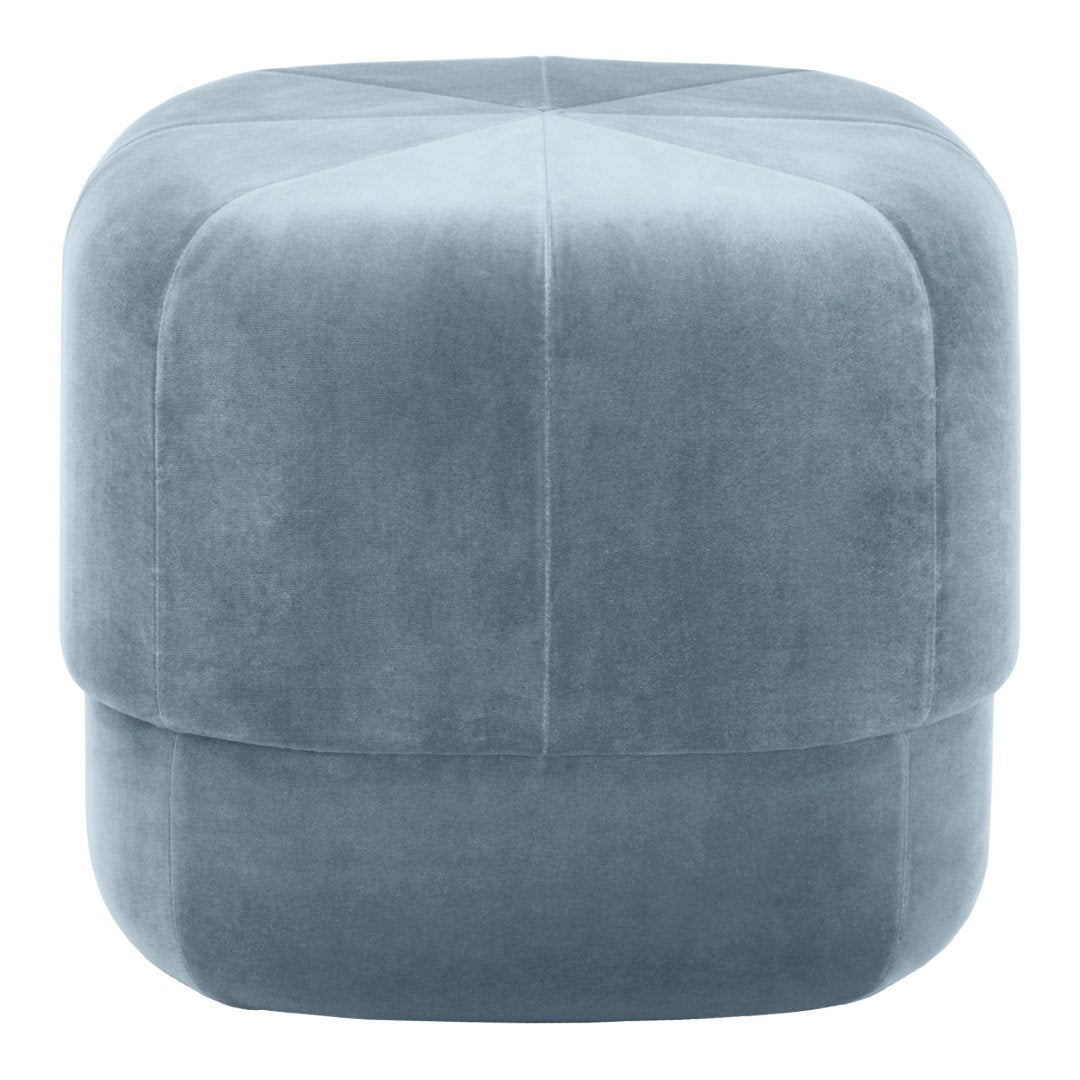 Velour Circus Pouf - Stylish and Comfortable Floor Seating for Kids' Rooms, Playrooms, and Living Rooms