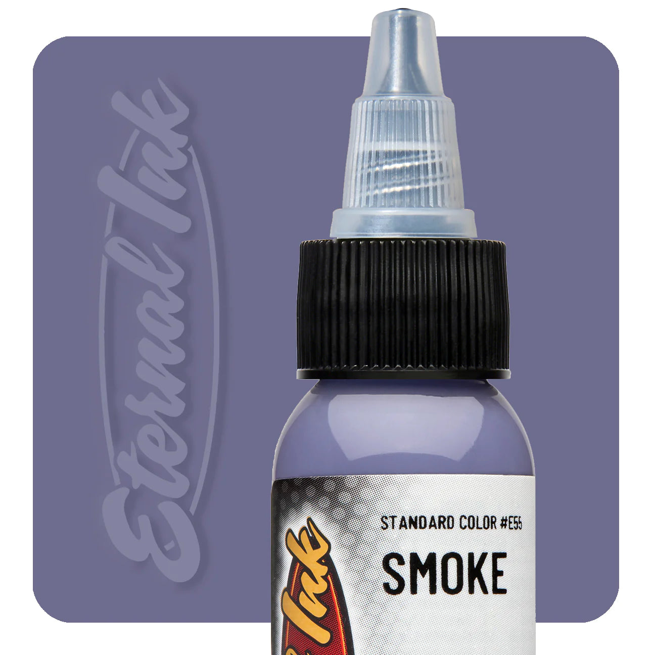 Eternal Ink Smoke - Premium Tattoo Ink for Professional Artists | Perfect for Black & Grey Tattoos and Permanent Makeup
