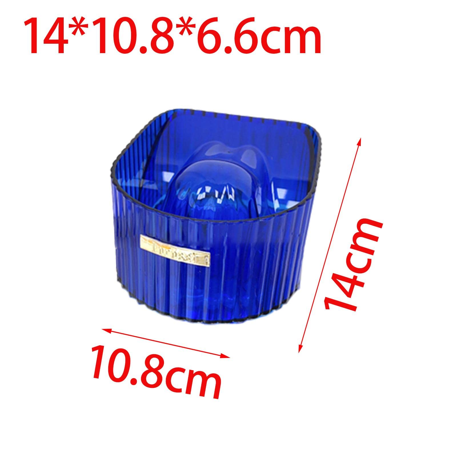 Colcolo Soak Off Bowl for Nails - Compact Manicure Bowl for Gel Polish Removal & Nail Cleaning - Professional Nail Art Supplies (Blue) - Perfect for Home Salons & DIY Nail Care
