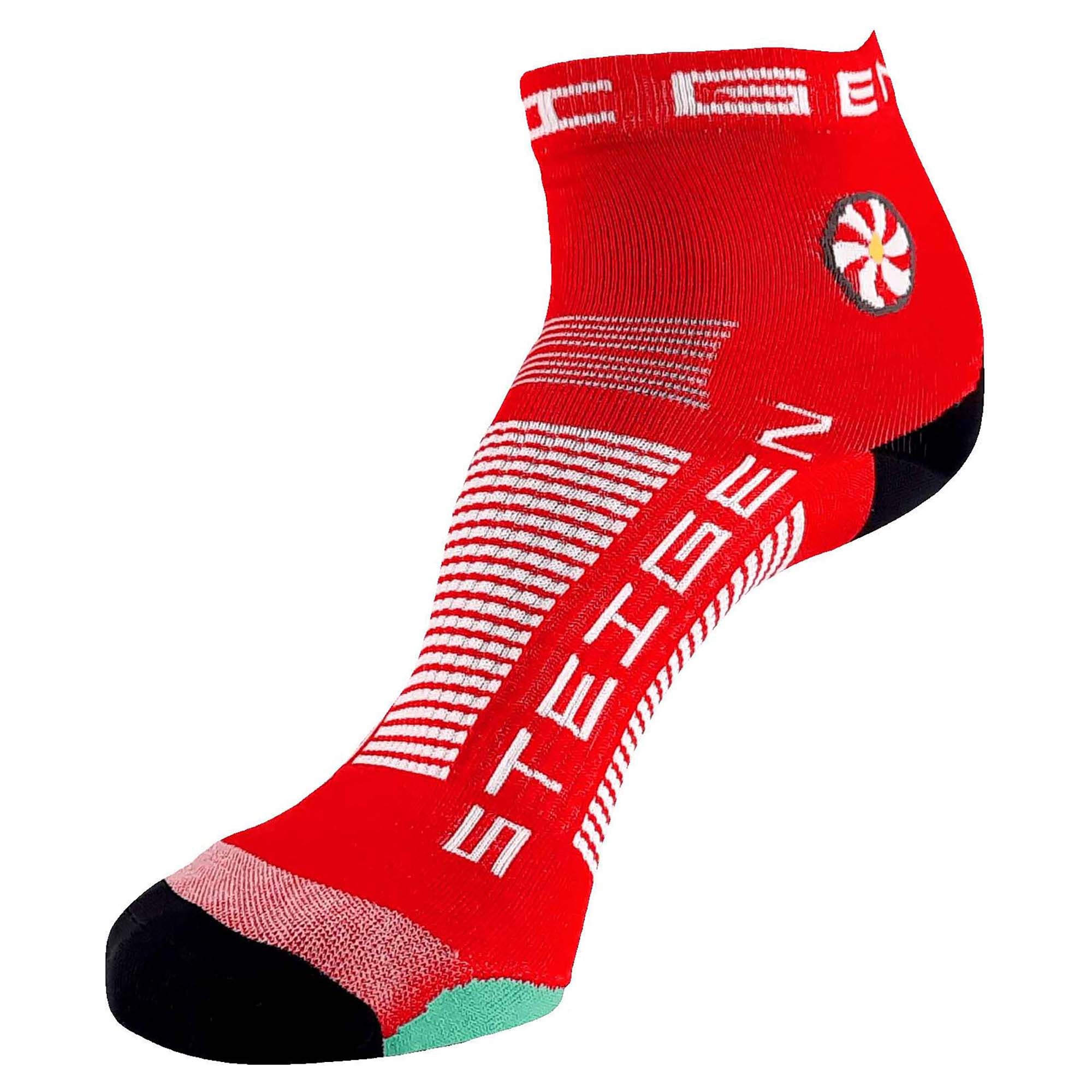 1/4 Length Running Socks for Men & Women - Breathable Cushioned Athletic Socks for Jogging, Gym, Workout & Sports - Pack of 3 Pairs