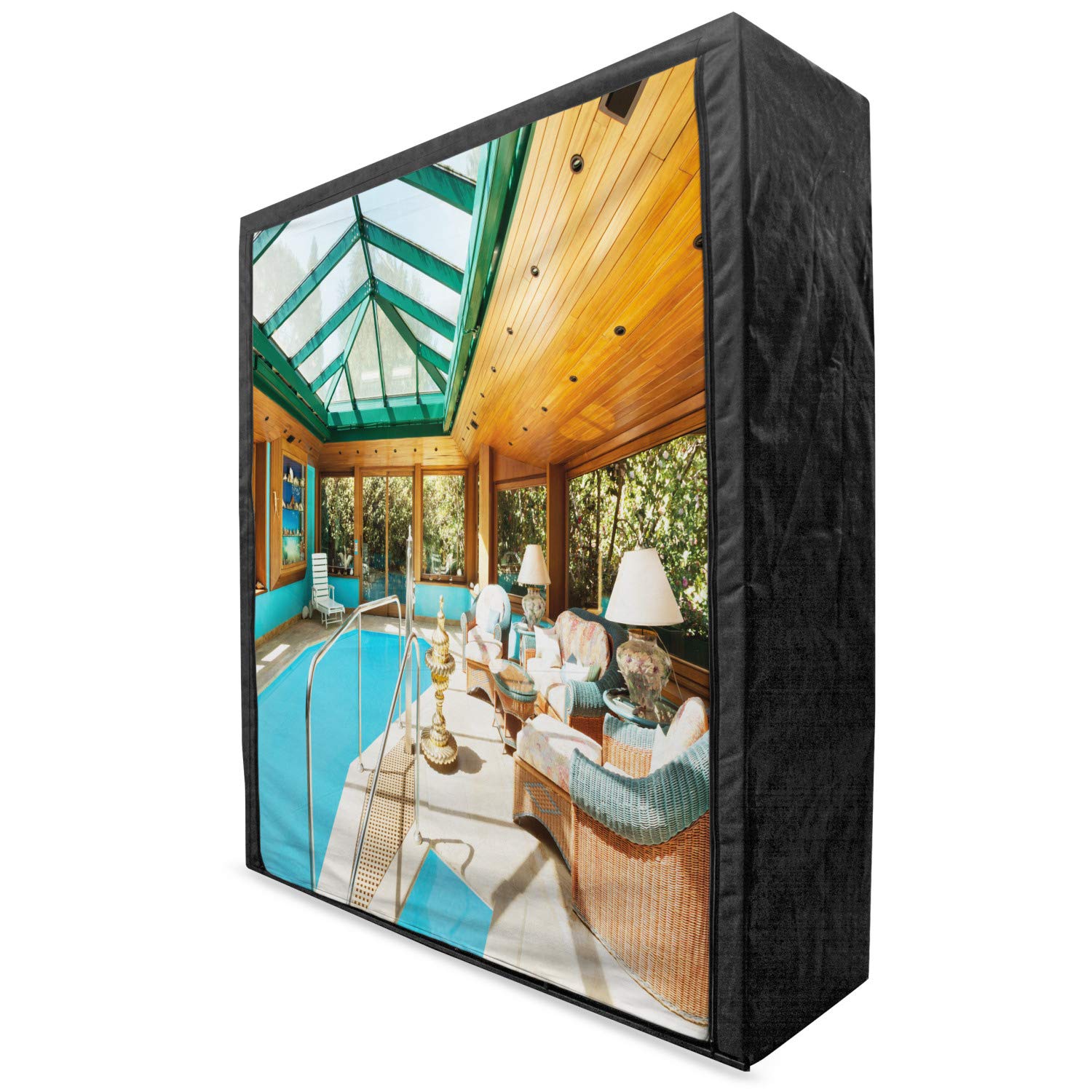 Ambesonne Modern Portable Fabric Wardrobe - 59