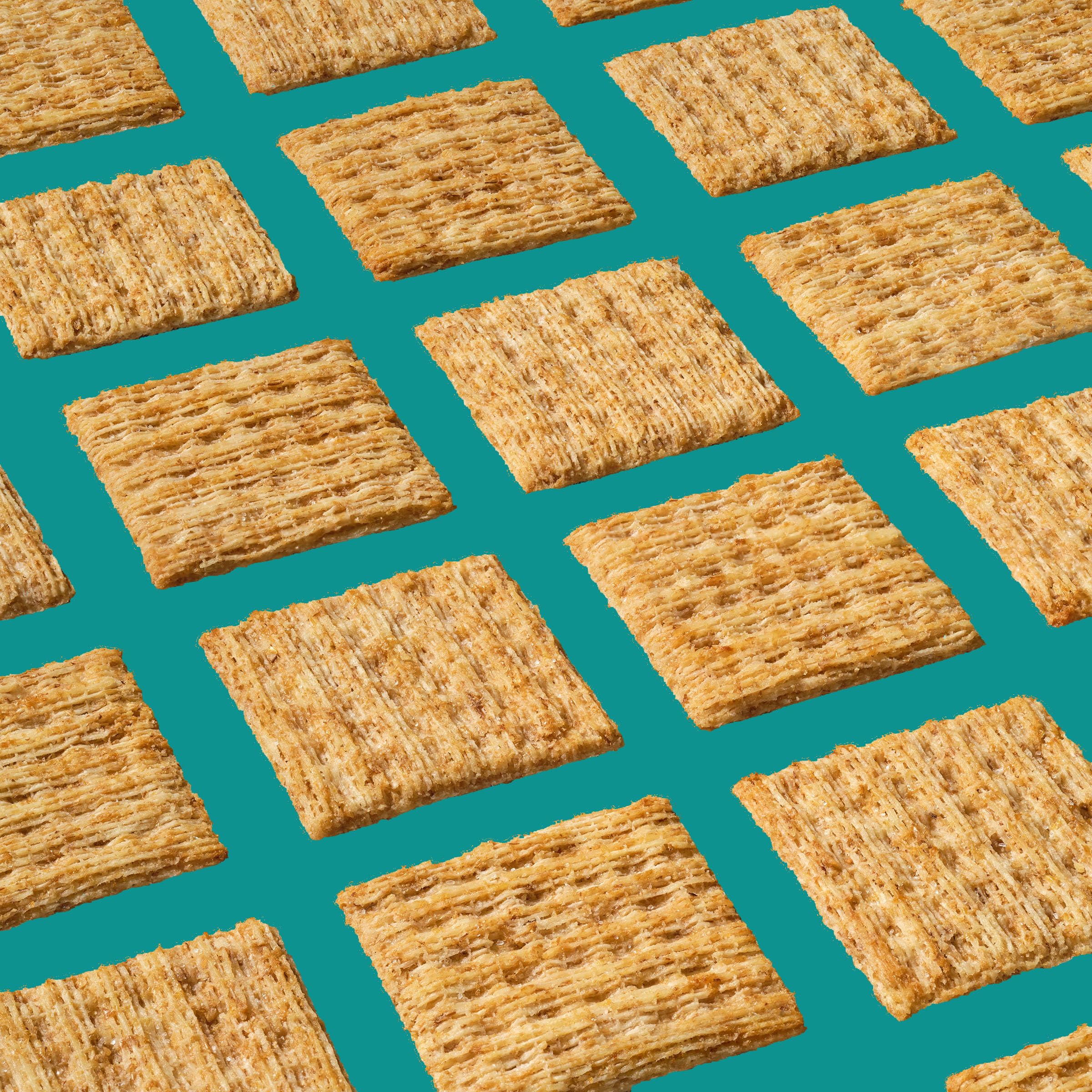 Triscuit Reduced Fat Whole Grain Wheat Crackers | Vegan, Gluten-Free Snacks for Lunch & On-the-Go | Family Size 11.5 oz Pack | Perfect for Office, School & Picnics