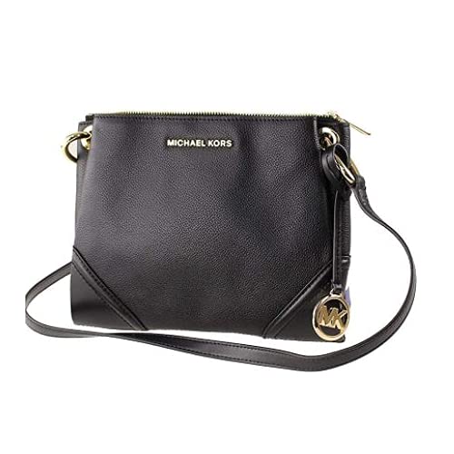 Michael Kors Nicole Triple Compartment Crossbody Bag for Women - Stylish Leather Shoulder Purse with Multiple Pockets, Perfect for Work, Travel & Everyday Use
