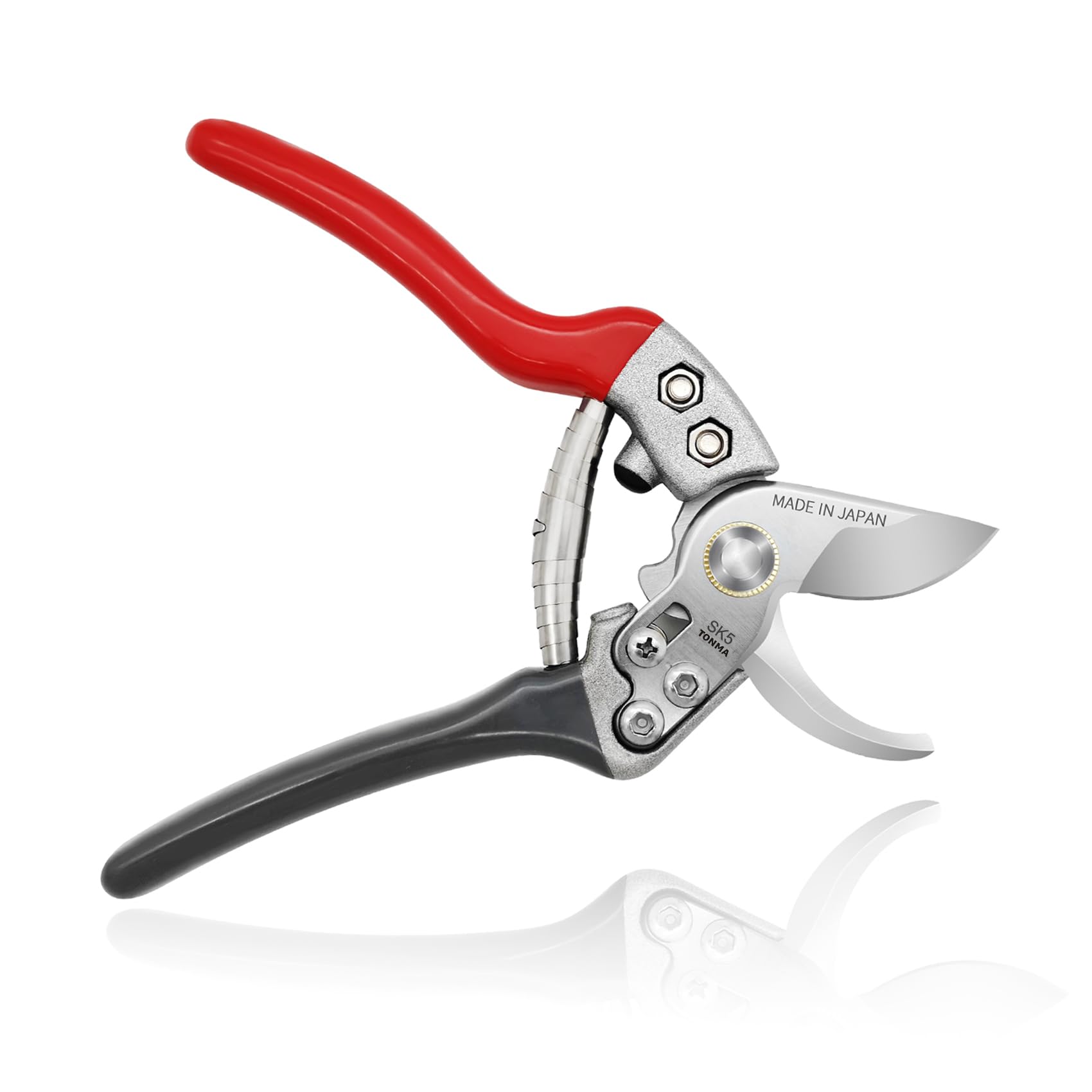 TONMA Professional 7.5 Inch Garden Pruning Shears - Japanese Made Premium Bypass Pruners with Ergonomic Handle for Plants, Flowers & Branches - Ideal for Gardening, Landscaping & Horticulture Work