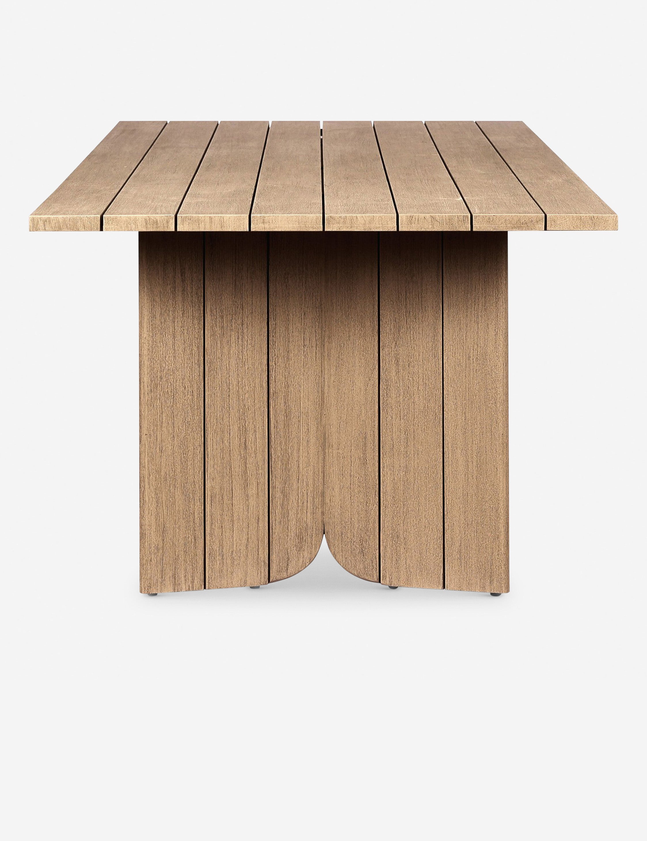 Giorgio Indoor Outdoor Dining Table - Weather-Resistant Patio & Garden Dining Set for Backyard, Deck, and Poolside Use