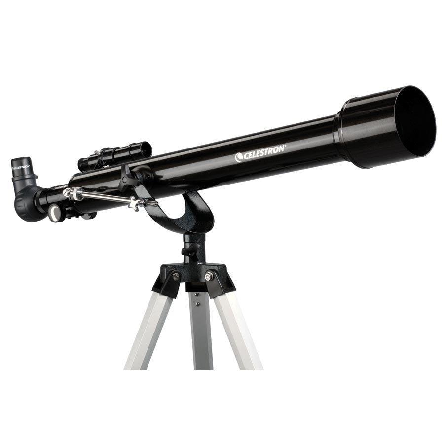Celestron PowerSeeker 60 AZ Telescope - 60mm Refractor Telescope for Beginners | Portable Astronomy Telescope for Kids & Adults | Perfect for Stargazing, Moon Observation & Outdoor Adventures