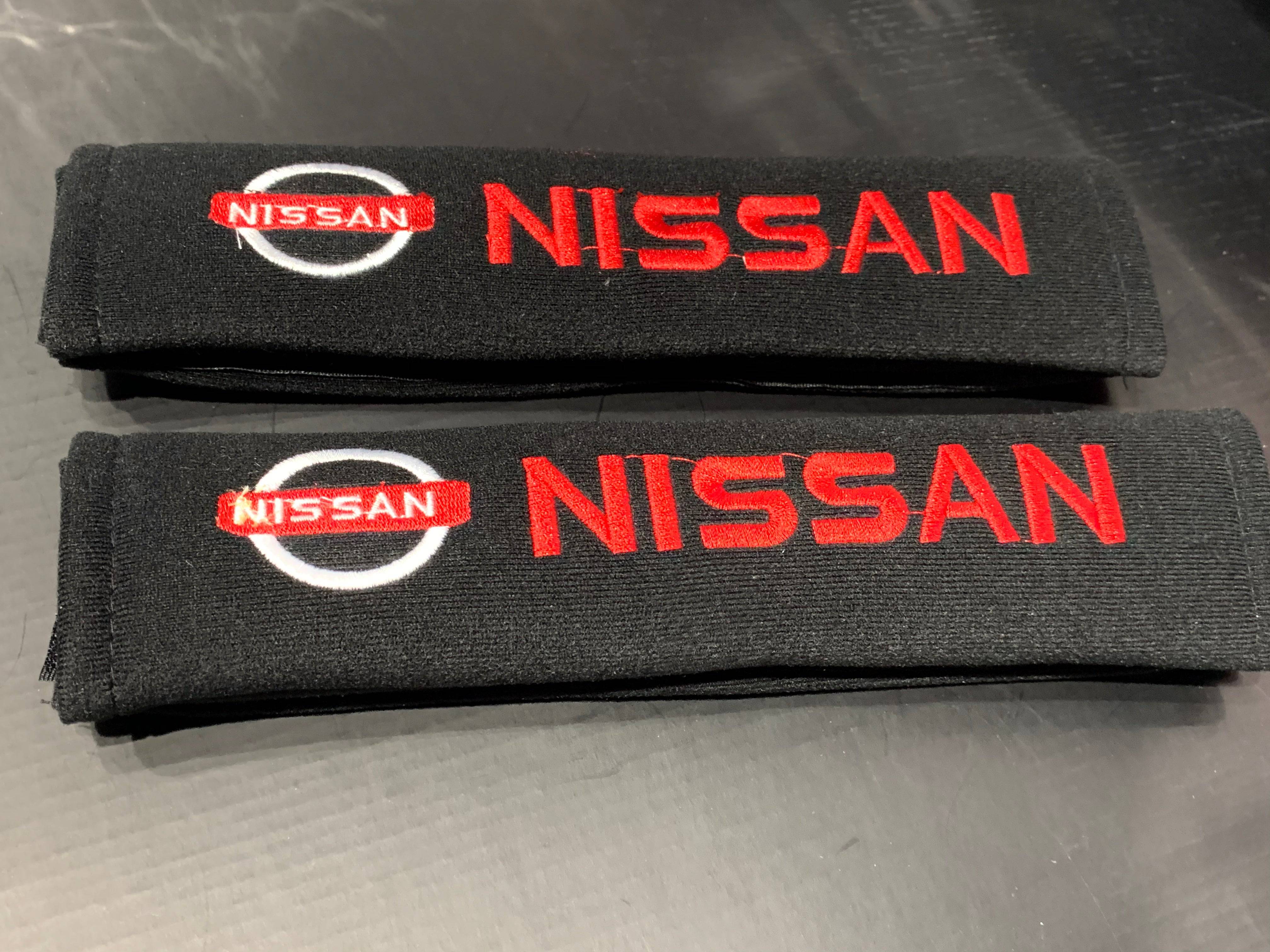 Nissan Nismo Seat Belt Pad Cover Protector - Comfortable Shoulder Pad for Car Seat Belts - Perfect for Long Drives and Road Trips
