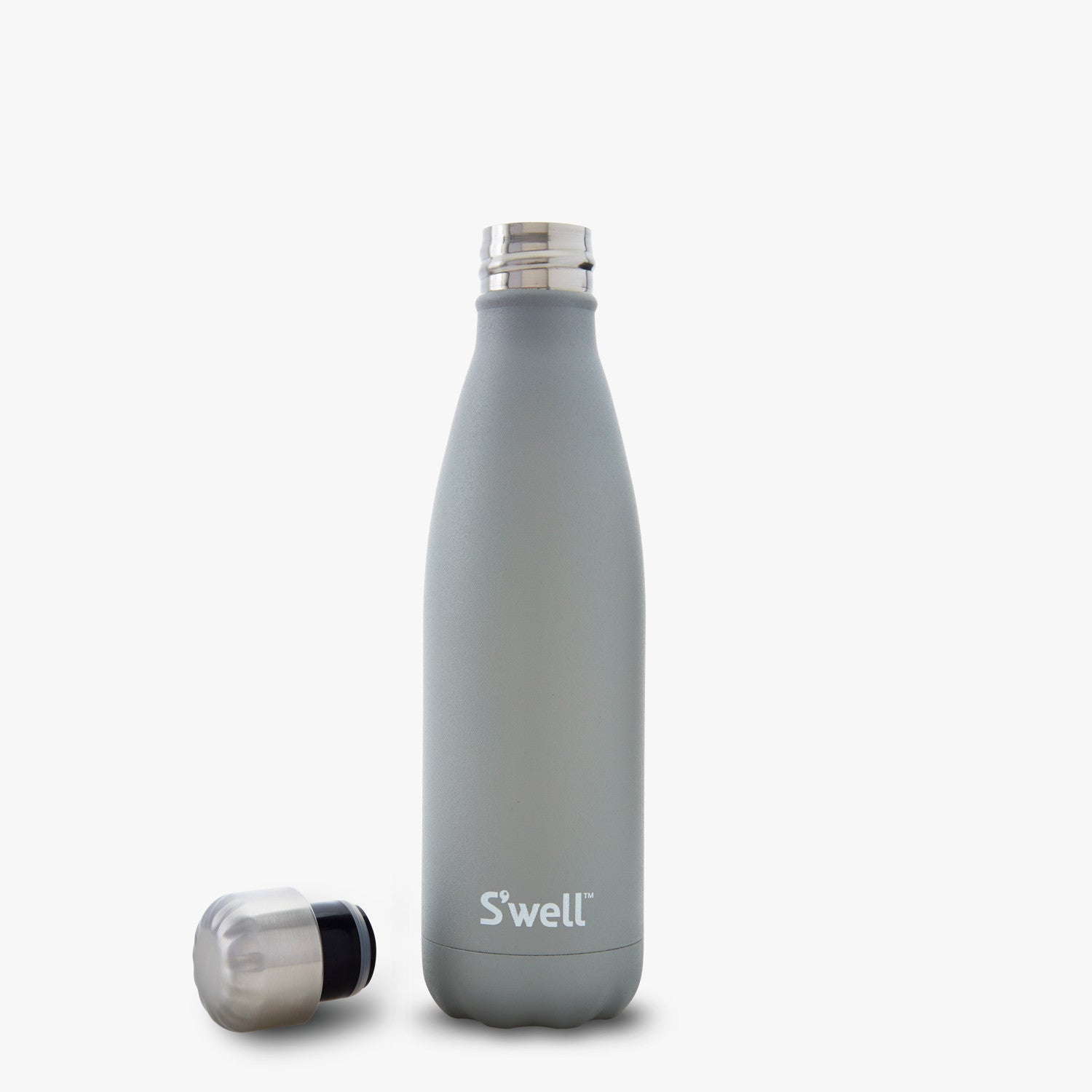 S'well Stone 17oz (500mL) Stainless Steel Water Bottle - Insulated, Leak Proof, Eco-Friendly for Travel, Gym & Outdoor Activities
