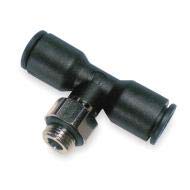 Legris 6mm Plastic/Metal Combination Male Branch Tee Fitting - Black (3198 06 10) for Air, Water & Pneumatic Systems - Perfect for Industrial, Automotive & DIY Applications