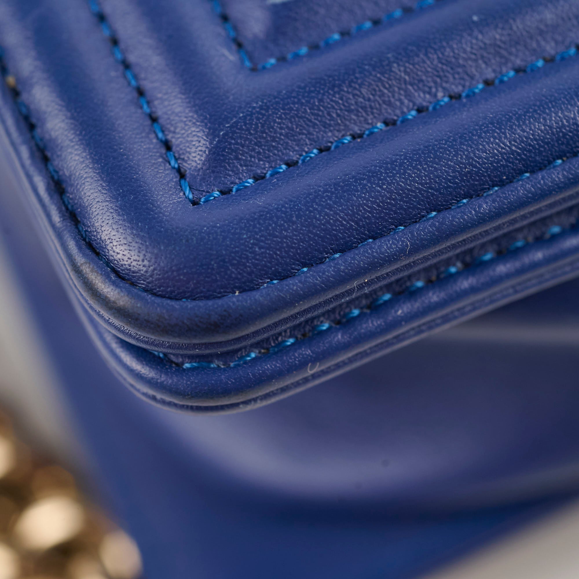 Chanel Small Boy Navy Raffia Crossbody Bag - Luxury Designer Handbag for Women | Perfect for Summer, Travel & Everyday Use