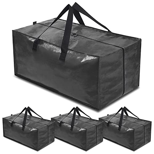 Black-4 Pack with Backpack Straps