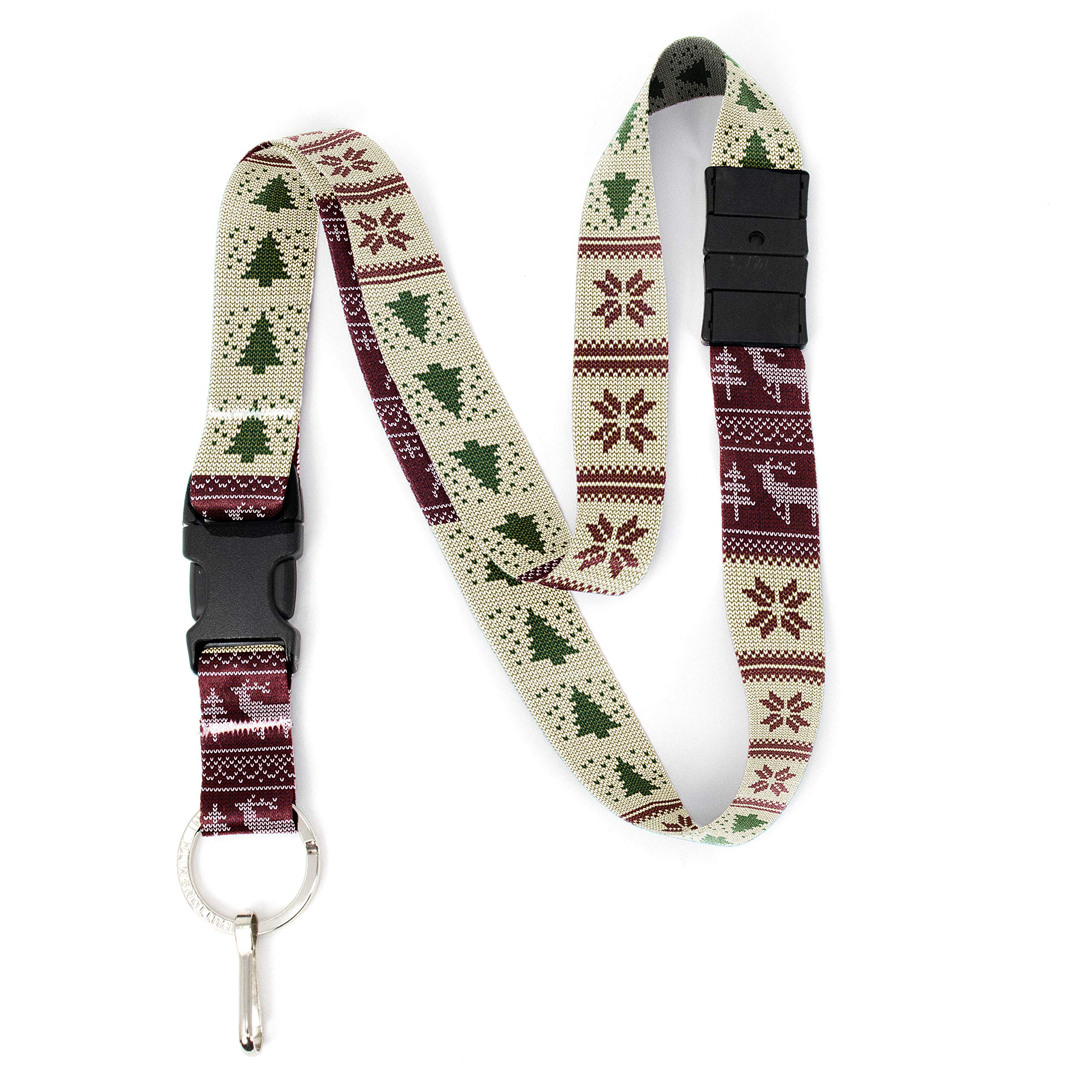 Premium Holiday Lanyards & Wristlets - USA Made for Festive Events