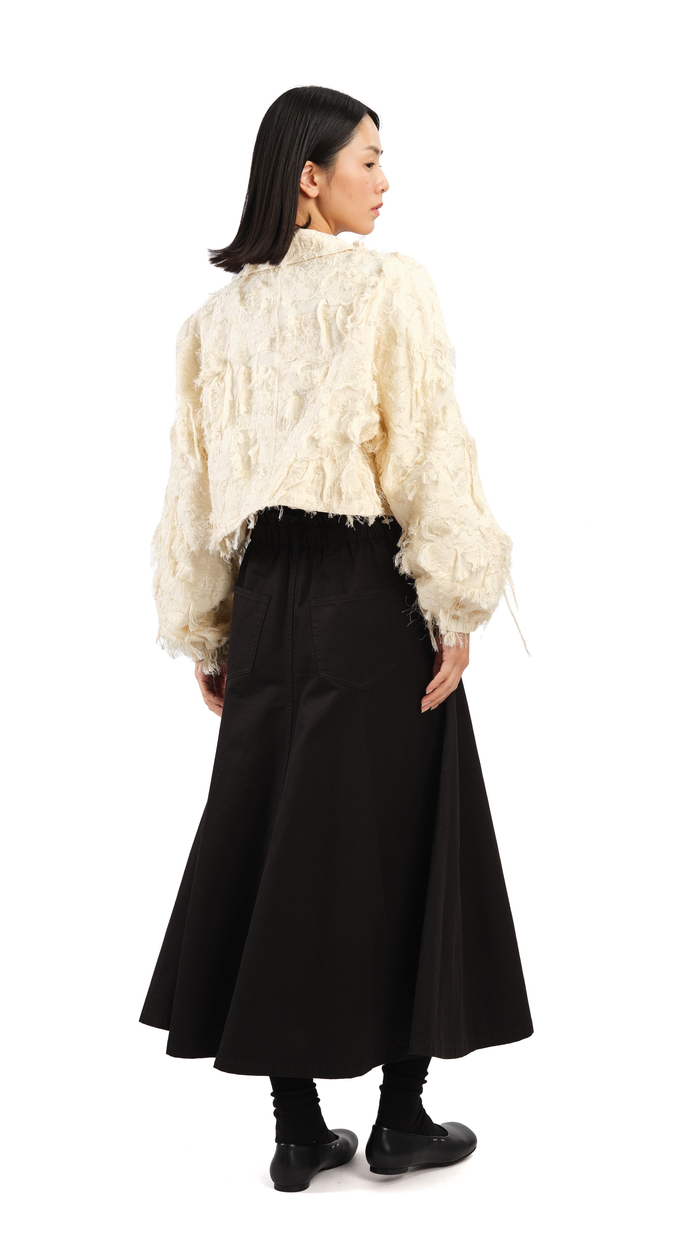 Stylish Jacquard Jacket for Women - Trendy Embroidered Outerwear for Fall & Winter Fashion | Perfect for Office, Dating & Special Occasions