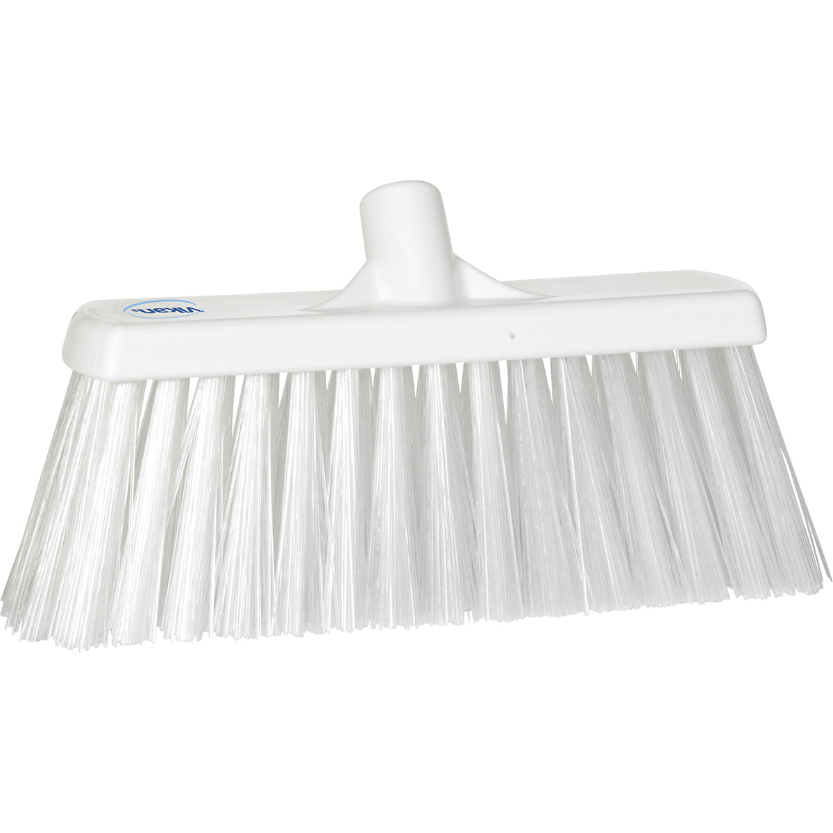 13 Vikan Heavy Duty Push Broom - Commercial Grade Cleaning Broom for Indoor/Outdoor Use - Durable Bristles for Sweeping Floors, Garages & Driveways