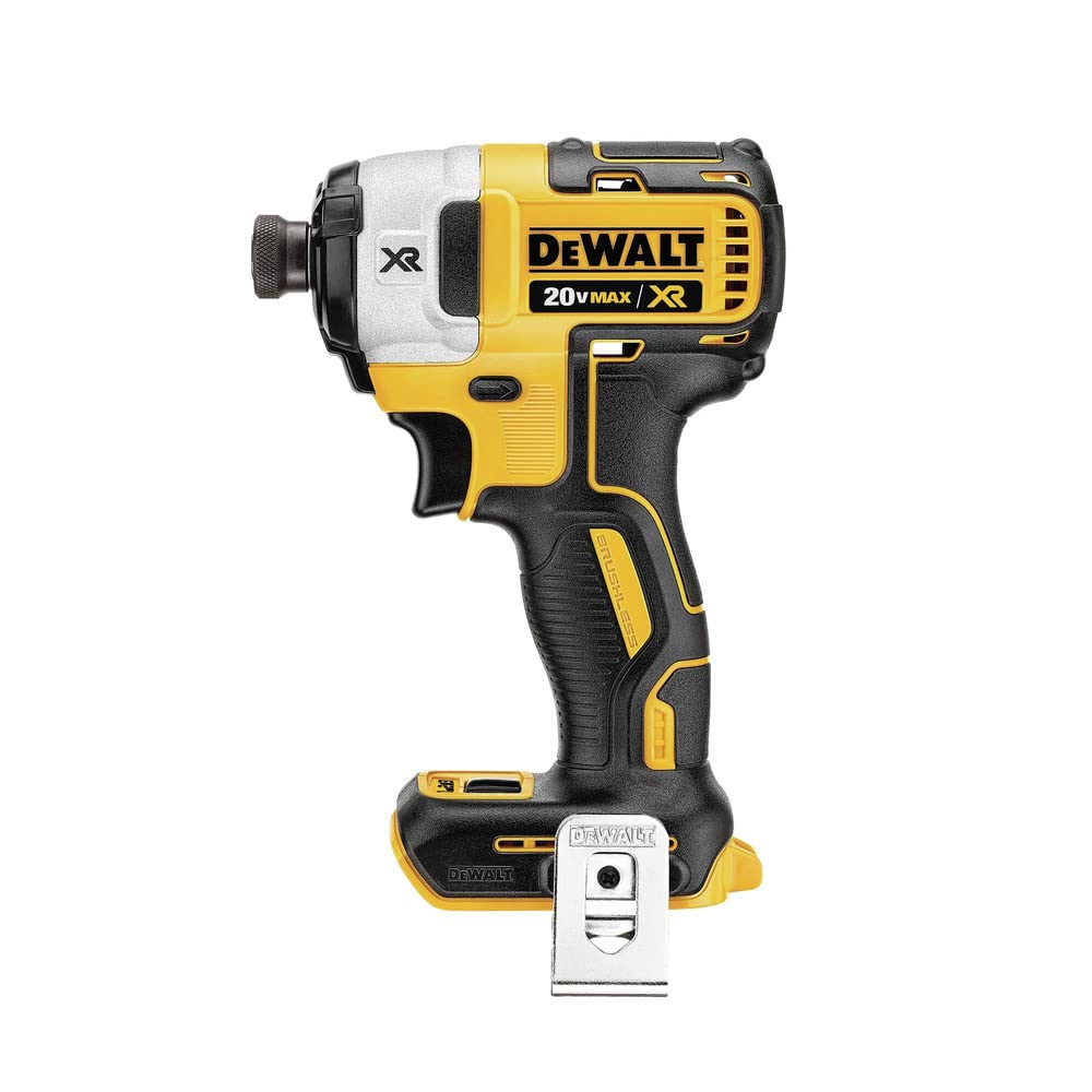 DEWALT 20V MAX* XR Cordless 4-Tool Combo Kit (DCK449E1P1) - Drill, Impact Driver, Circular Saw & Reciprocating Saw - Perfect for DIY Projects & Professional Construction Work