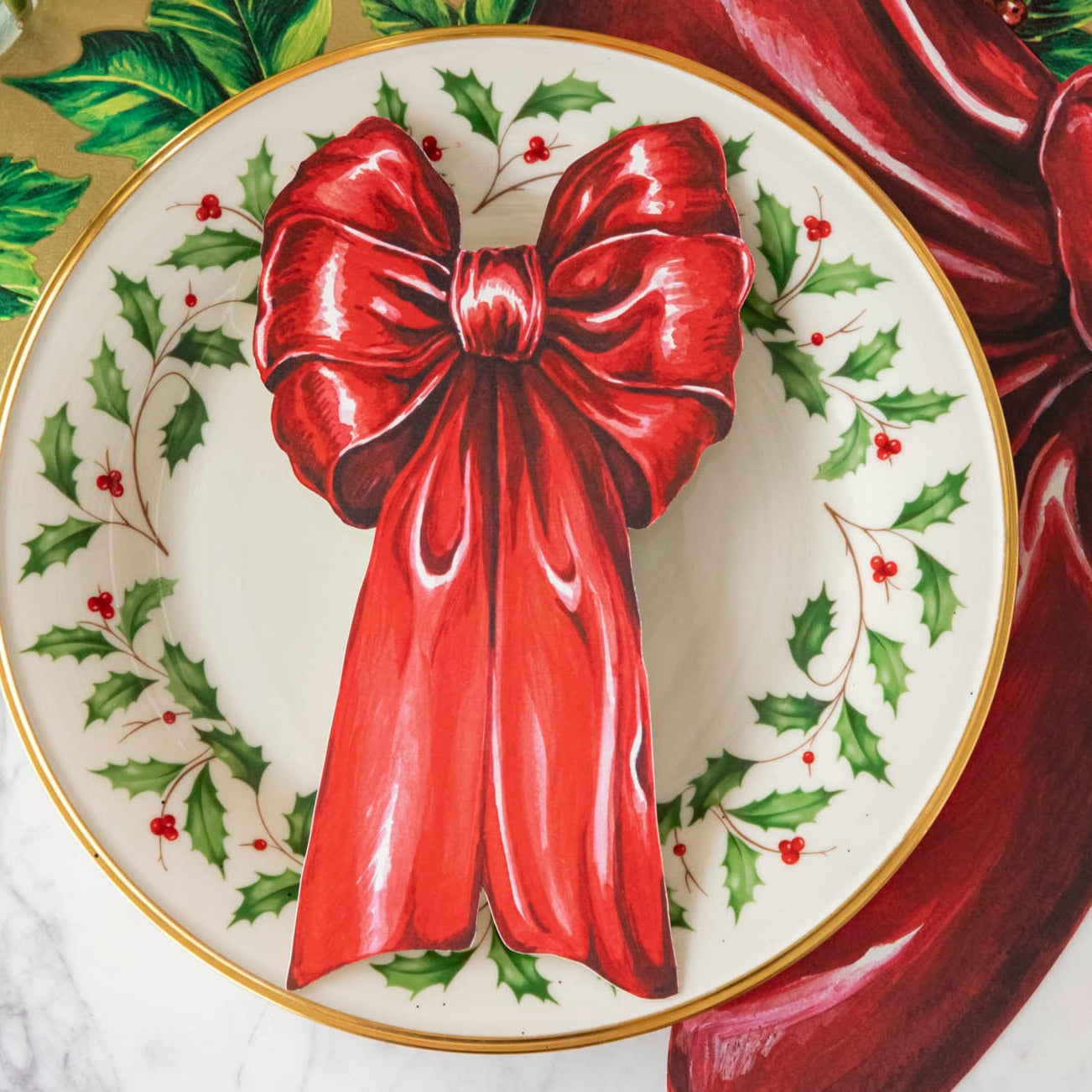 Elegant Bow Table Accent Decor - Perfect for Dining Room, Living Room, and Wedding Centerpiece Decorations