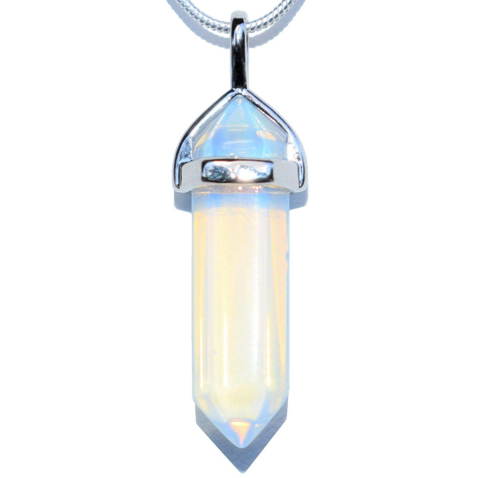 Zenergy Gems Charged Radiant Opalite Pendant Necklace with 20