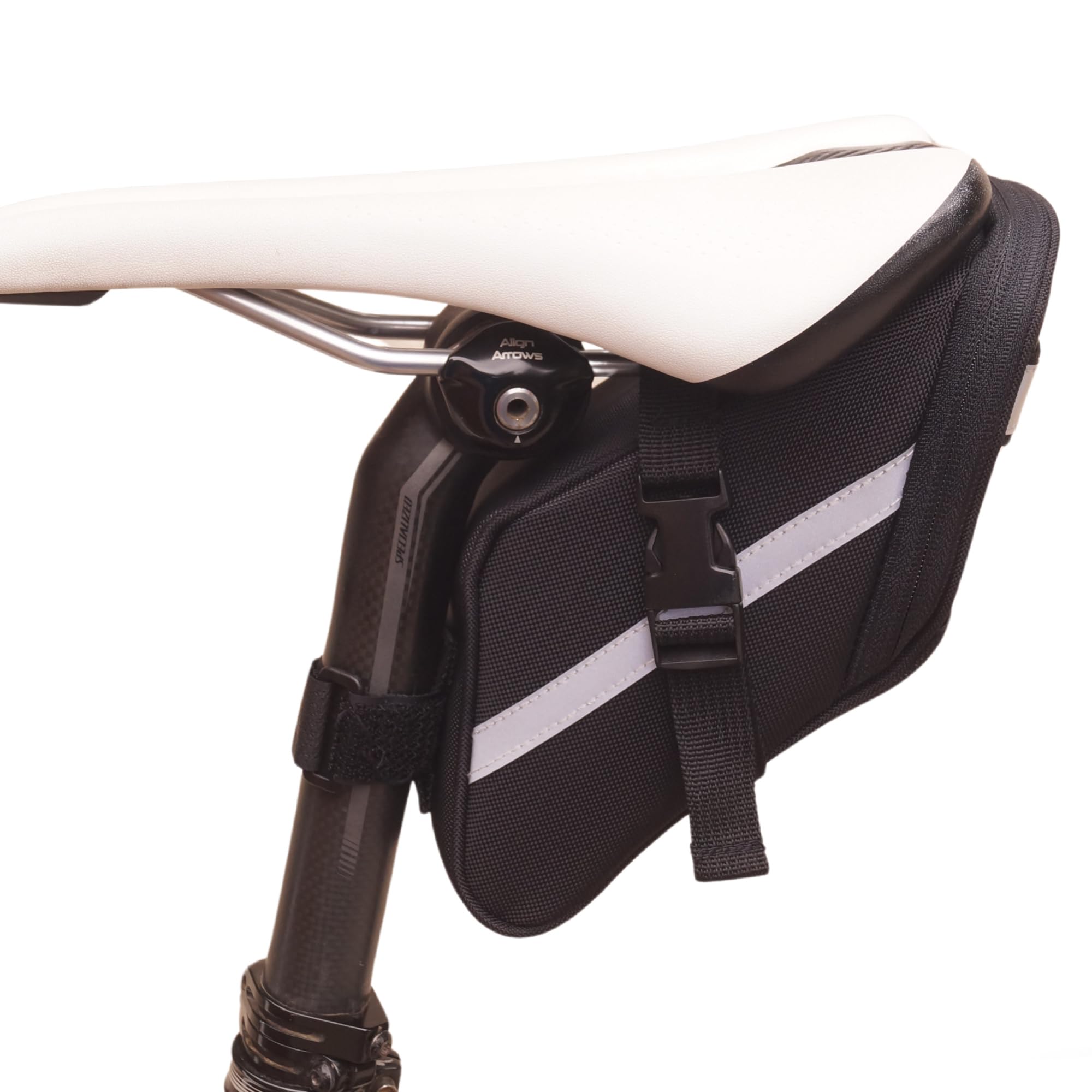 BiKase Momentum Bike Seat Bag - Waterproof Cycling Storage for Road & Mountain Bikes - Perfect for Commuting, Touring & Outdoor Adventures