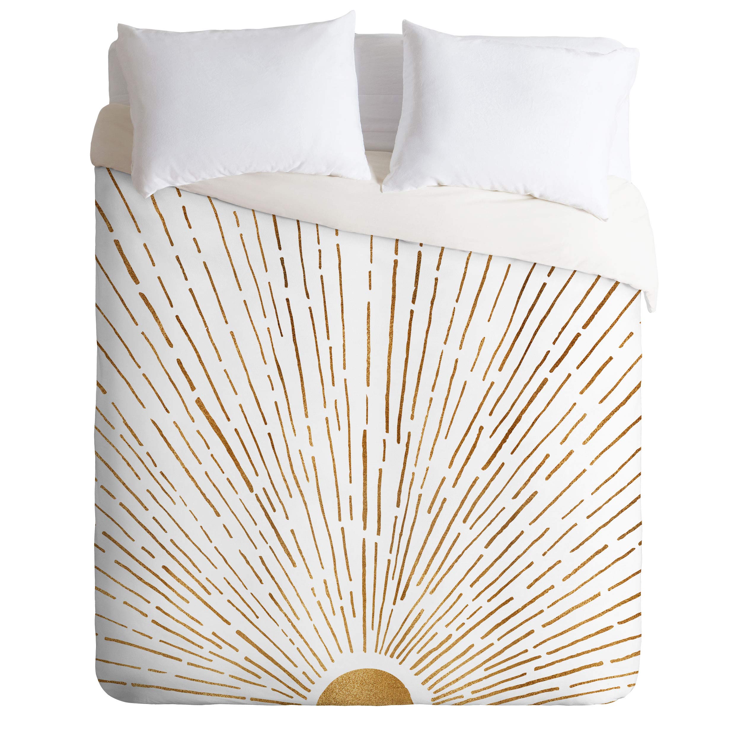 Let The Sunshine In Modern Tropical Comforter Set with Pillowcases - Twin/XL Size - Vibrant Bedding for Beach House, Boho Bedroom & Vacation Home Decor