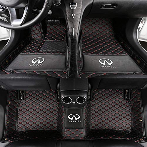 Black with Red Stitching