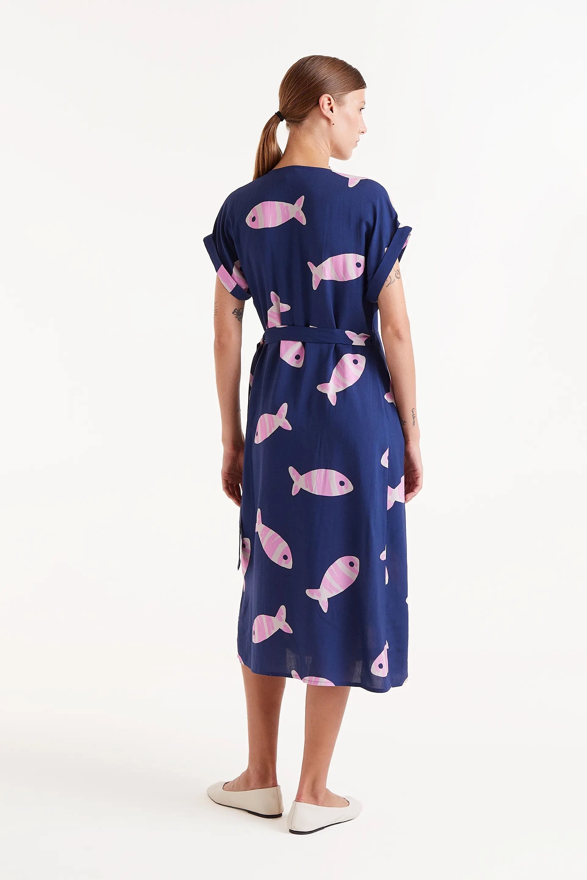 Eureka Midi Dress for Women - Flowy Summer Casual Dress with Pockets | Perfect for Beach, Vacation, and Everyday Wear