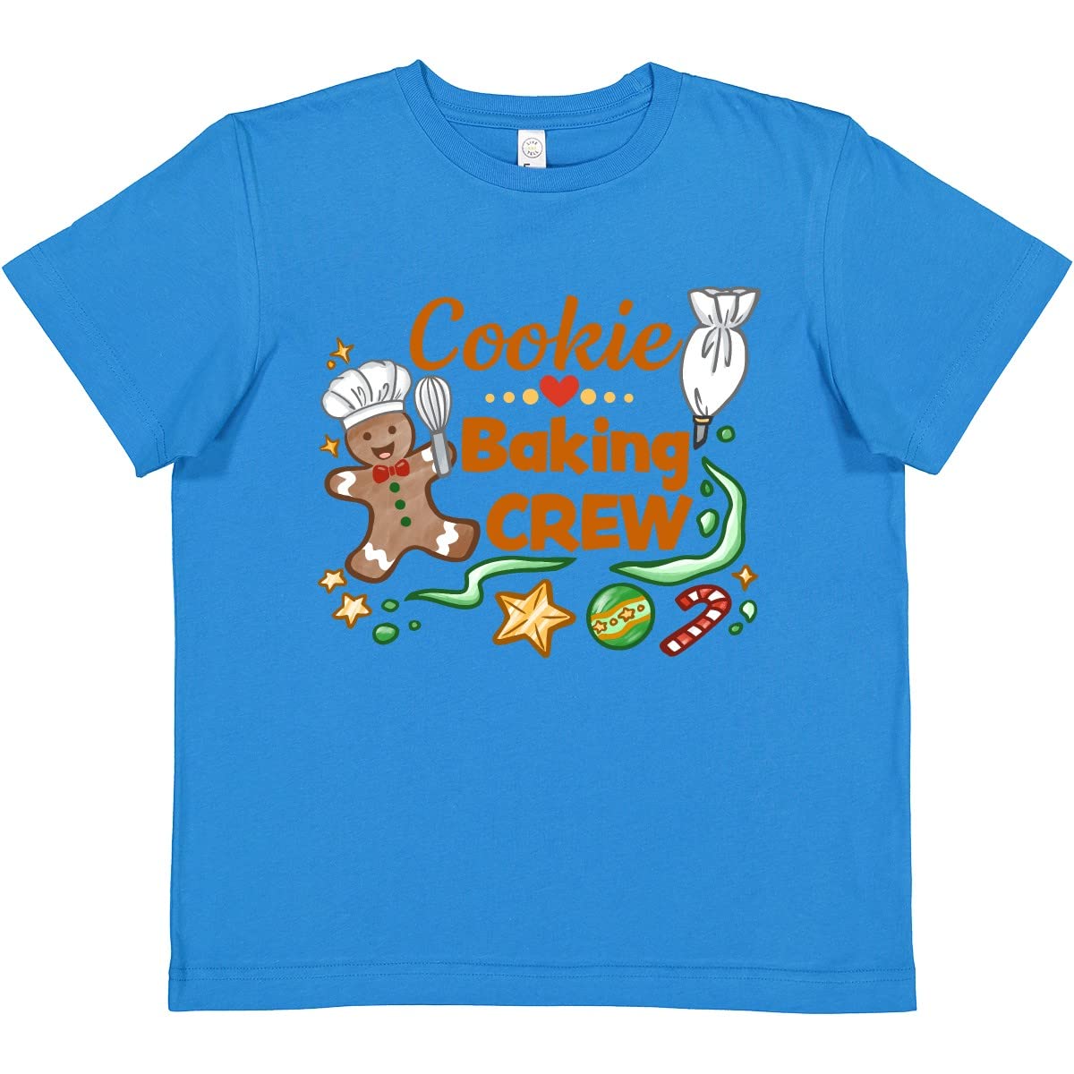 Inktastic Cute Cookie Baking Crew Women's T-Shirt - Funny Baking Lover Gift for Women - Perfect for Kitchen, Baking Parties & Casual Wear