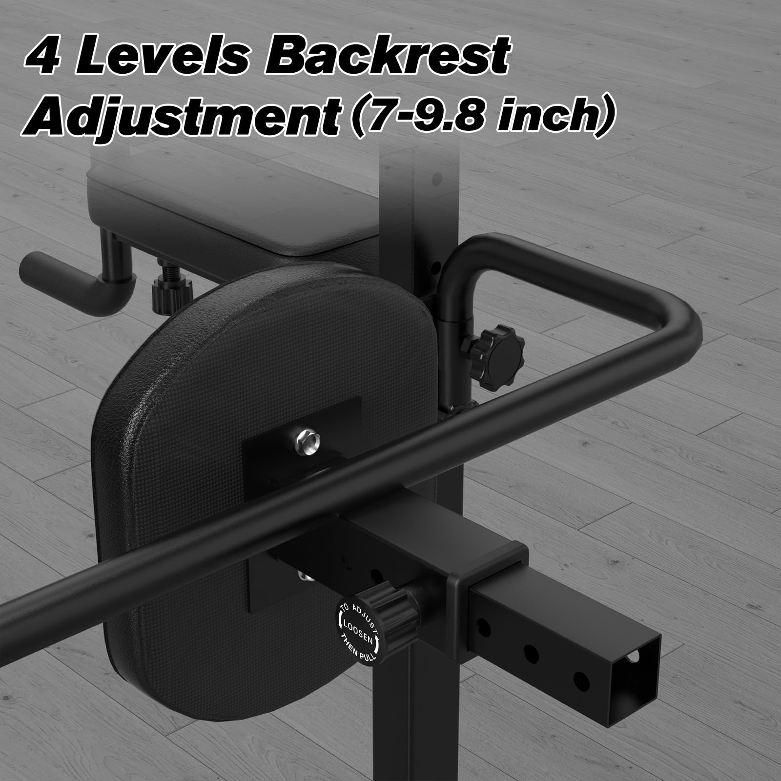 RELIFE Power Tower Pull Up Bar Dip Station - Home Gym Strength Training Equipment for Full Body Workout | Perfect for Home Fitness, Calisthenics & Muscle Building