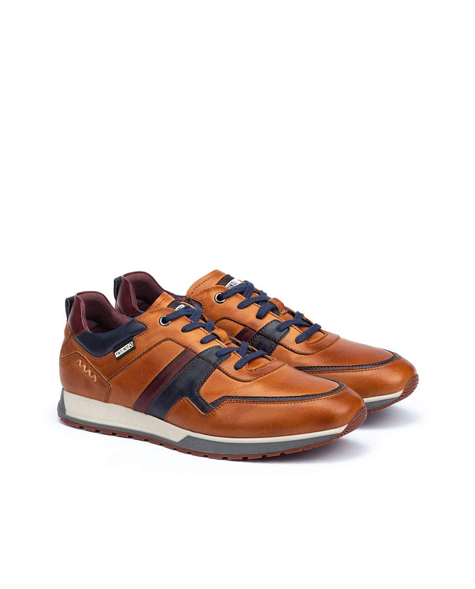 PIKOLINOS Men's Leather Sneakers - Comfortable & Stylish Cambil Design for Casual Wear, Walking & Travel