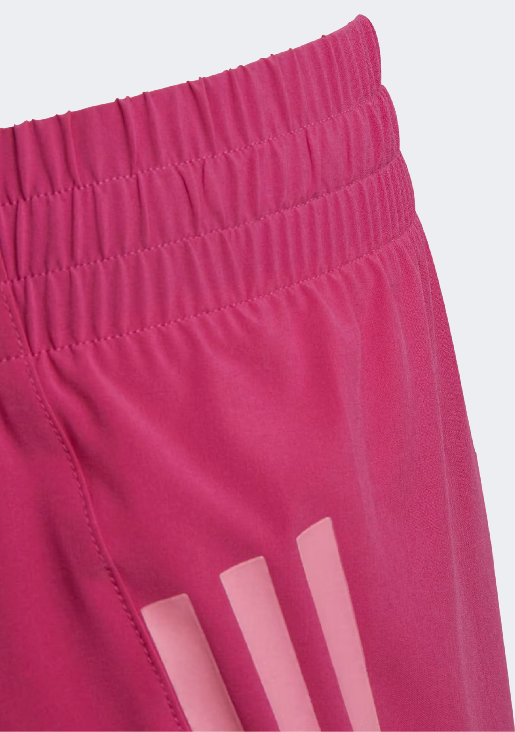 Adidas Junior Training Shorts for Girls - High Rise 3 Stripes Woven AEROREADY Comfort | Perfect for Gym, Running & School Sports Activities