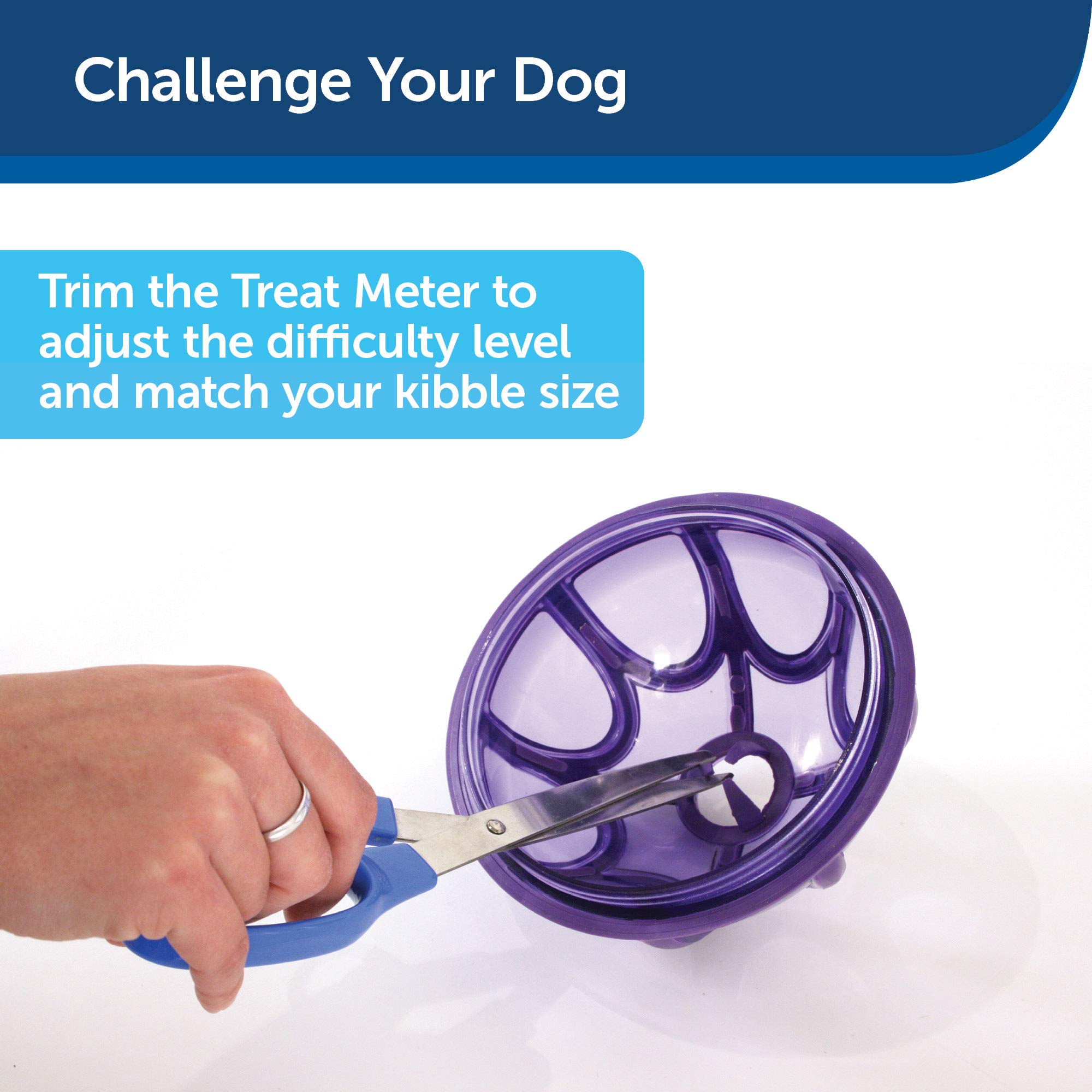 PetSafe Busy Buddy Kibble Nibble Dog Toy - Interactive Treat Dispenser & Slow Feeder for Small Dogs - Perfect for Mealtime Enrichment & Boredom Relief