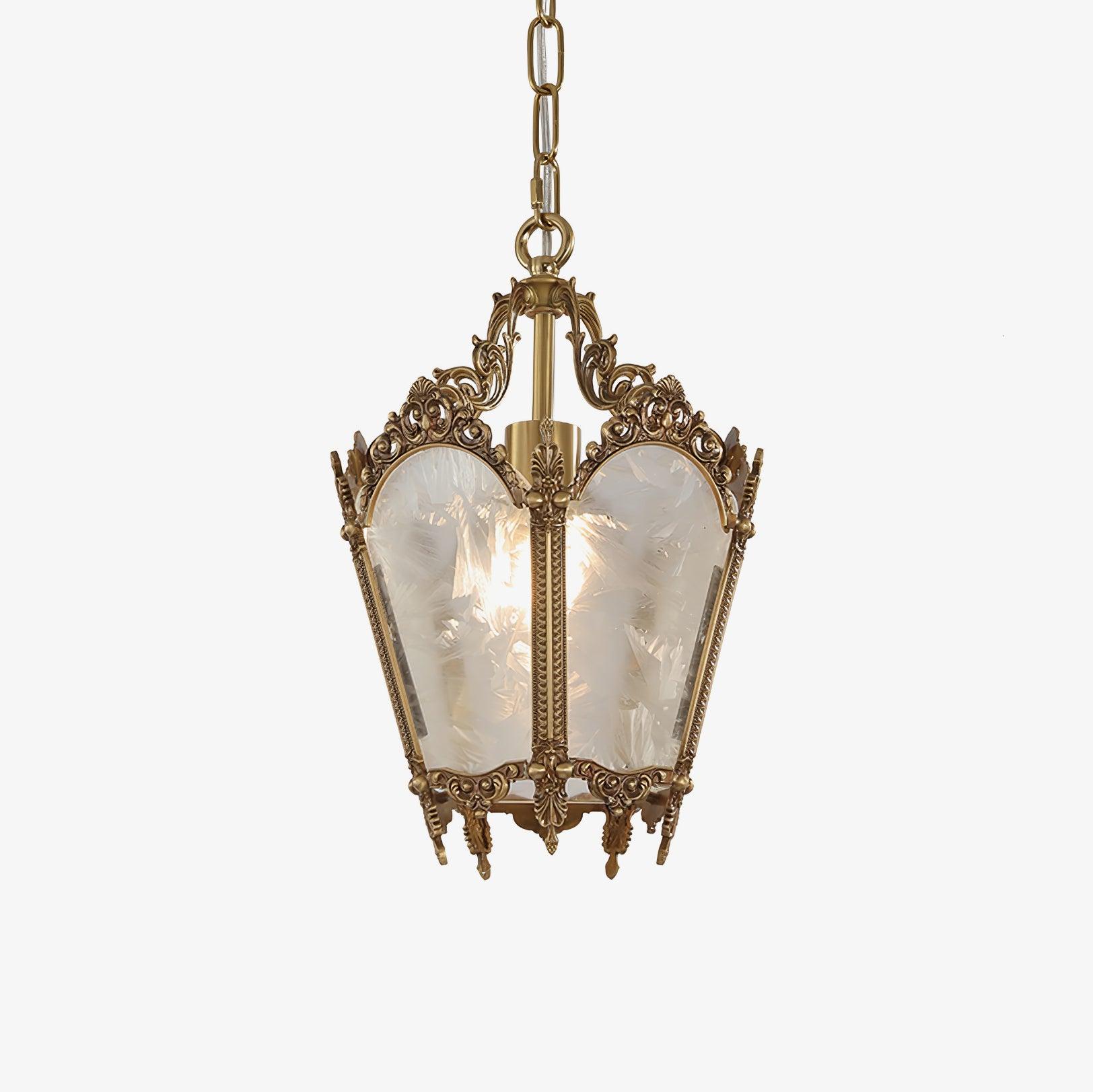 Vintage Empire Style Pendant Light - Classic Hanging Chandelier for Dining Room, Bedroom & Living Room Decor