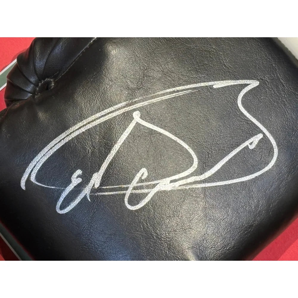 Authentic Canelo Alvarez Autographed Boxing Glove & Photo Collage - Framed with JSA COA - Perfect for Boxing Fans & Sports Memorabilia Collectors