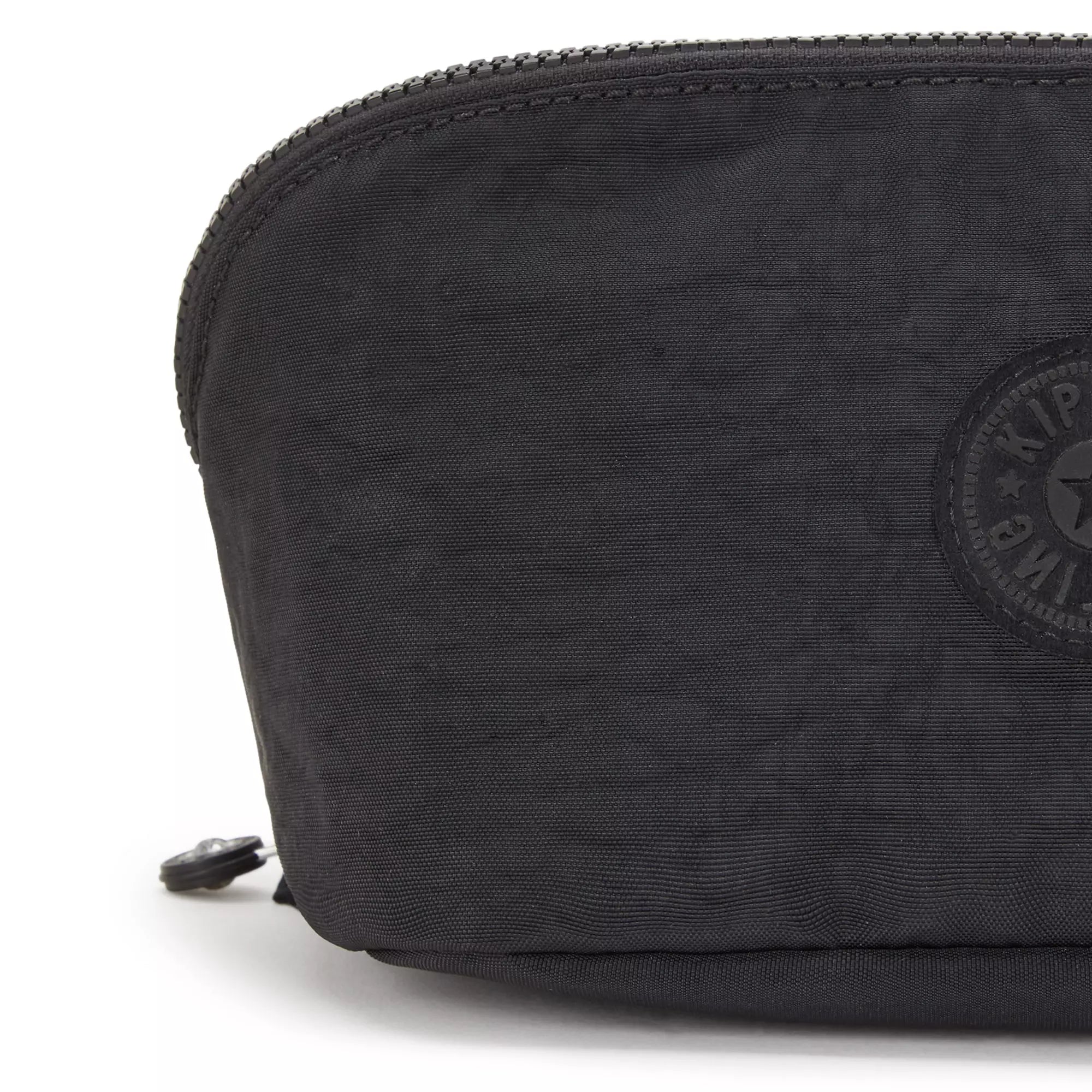 Kipling Mirko Medium Toiletry Bag - Water-Resistant Travel Cosmetic Organizer (Black Noir) - Perfect for Gym, Vacation & Weekend Getaways