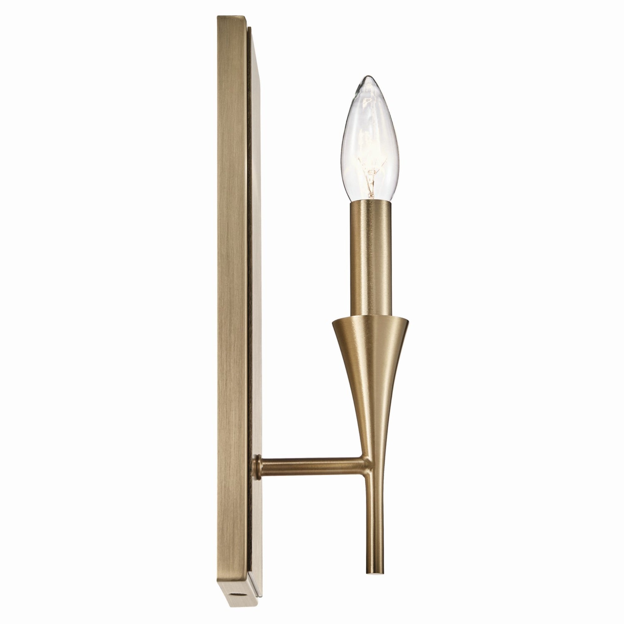 Alvaro 11 1-Light Wall Sconce in Bronze Finish - Elegant Lighting Fixture for Bedroom, Hallway & Living Room Decor