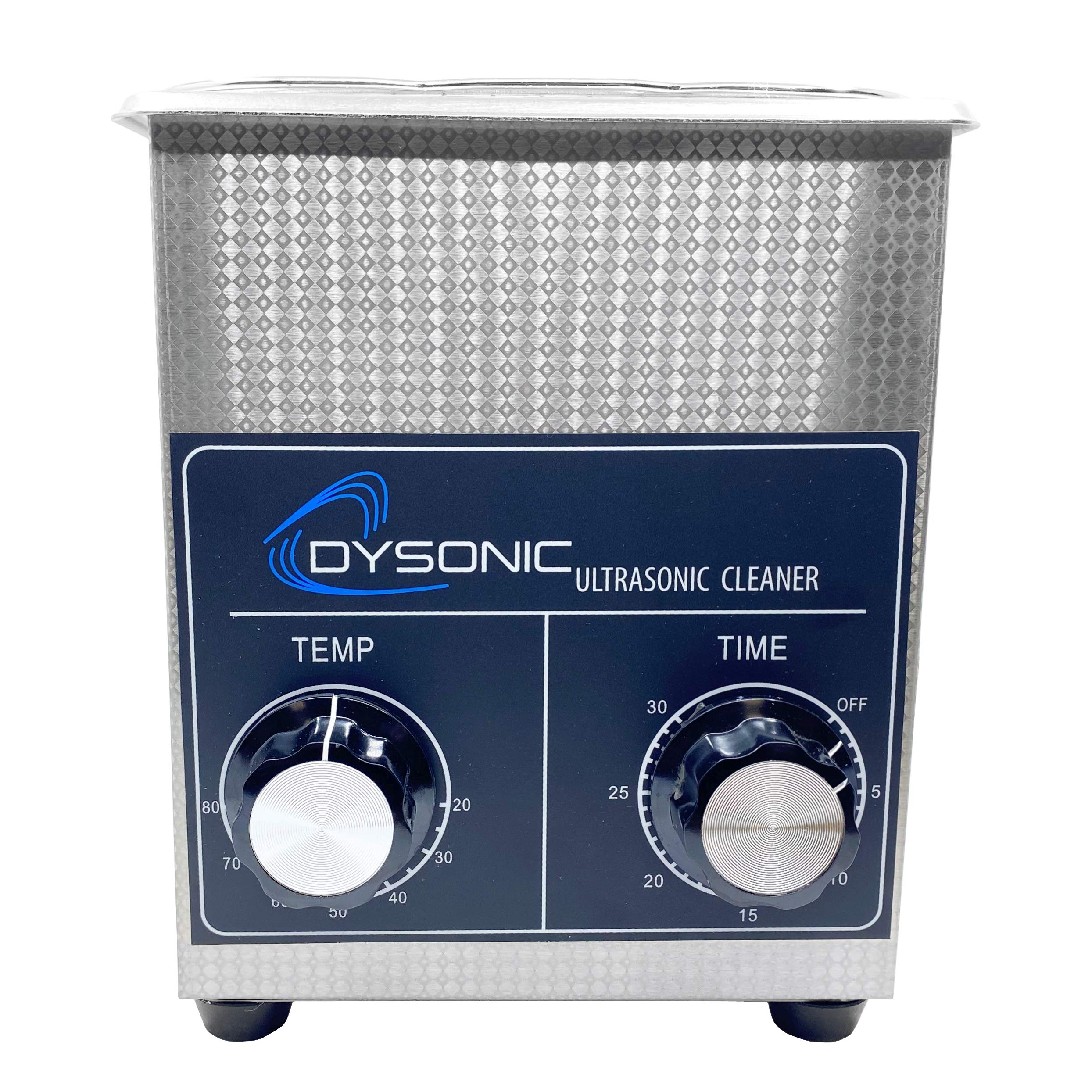 2QT Ultrasonic Cleaner with Heater - Stainless Steel Jewelry Cleaner with Timer for Rings, Watches, Glasses & Dentures - Perfect for Home & Professional Use