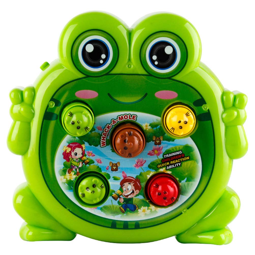 TOYANDONA Baby Frog Hammer Toy - Whack & Play Musical Toy for Toddlers & Infants - Fun Developmental Learning Toy for 1-3 Year Olds - Perfect for Playtime, Early Education & Sensory Development