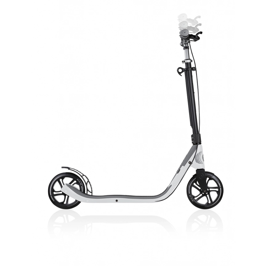 Globber One NL 205 Deluxe 3-Wheel Scooter for Kids - Adjustable Height, Lightweight & Foldable - Perfect for Outdoor Play, Commuting & Neighborhood Rides