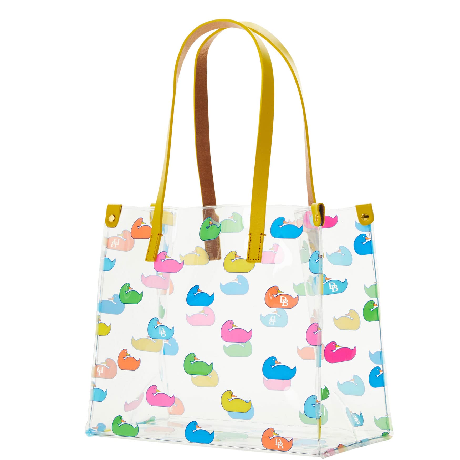 Dooney & Bourke Medium Multi Duck Tote Handbag for Women - Stylish Waterproof Leather Shopper Bag for Work, Travel & Everyday Use