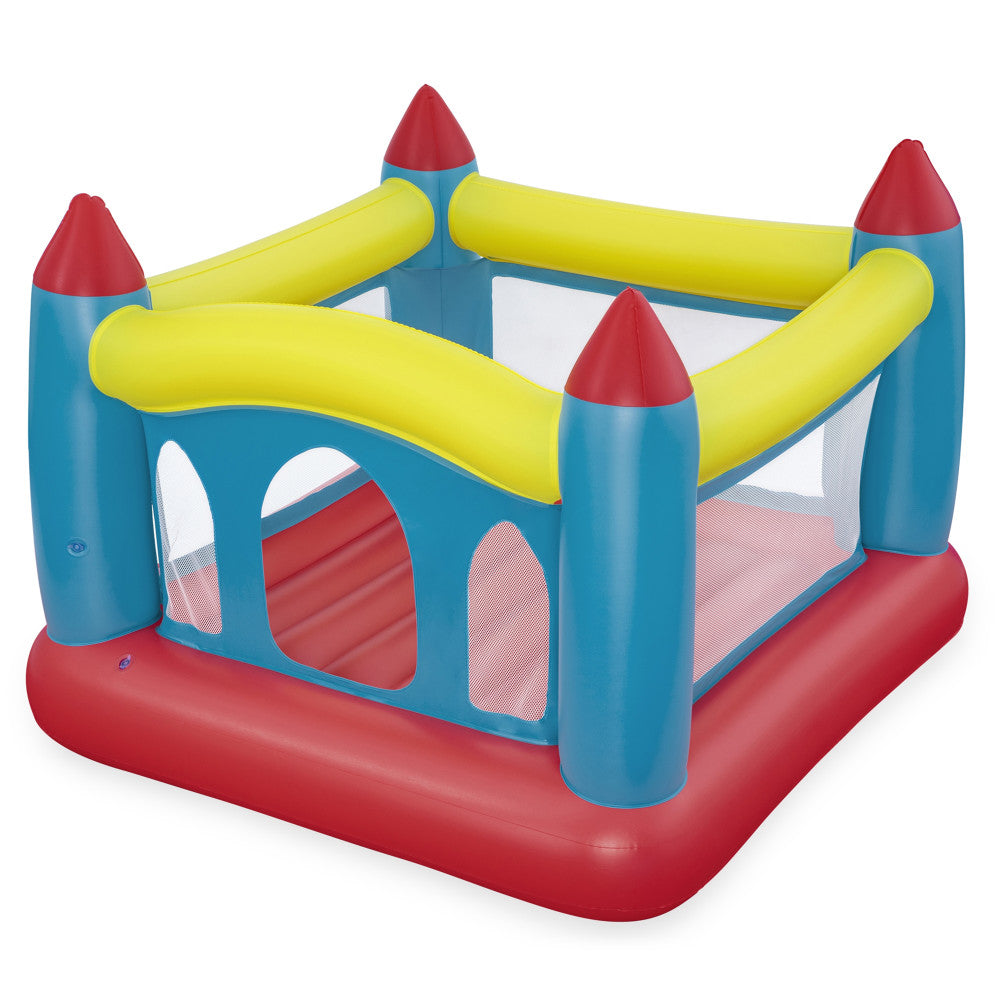 Bestway Royal Leap 69x68x53 Inches Inflatable Bouncer for Kids - Outdoor Bounce House with Safety Net for Backyard, Birthday Parties & Summer Fun