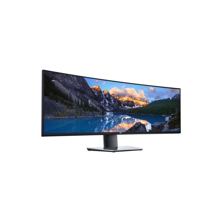 Dell UltraSharp U4919DW 49-Inch Curved QLED IPS UltraWide Monitor - 5120x1440 Resolution, 32:9 Aspect Ratio, USB-C Connectivity for Home Office, Gaming & Multitasking