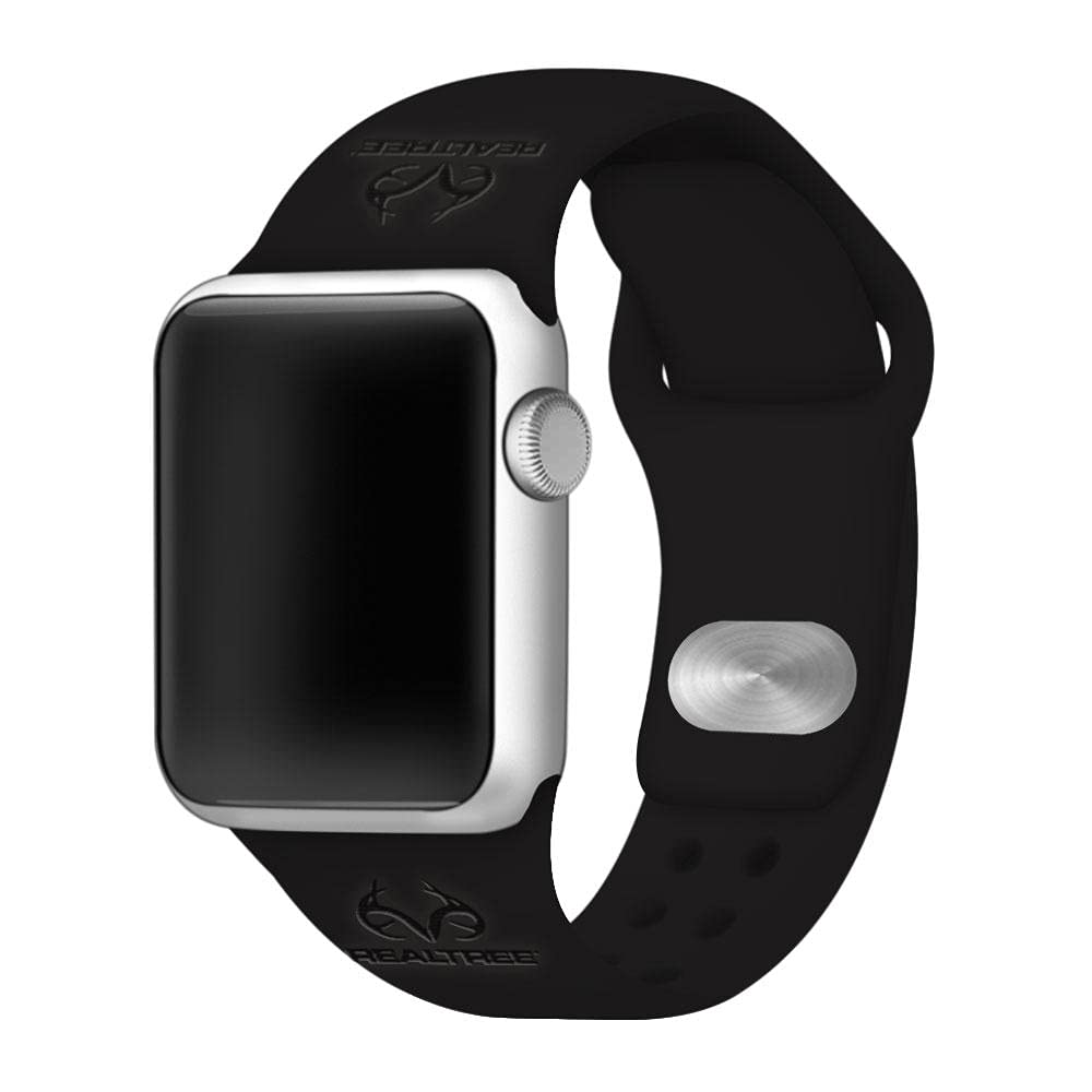 Realtree Engraved Silicone Sport Band for Apple Watch - Durable & Stylish Fitness Accessory - Perfect for Running, Gym & Outdoor Activities