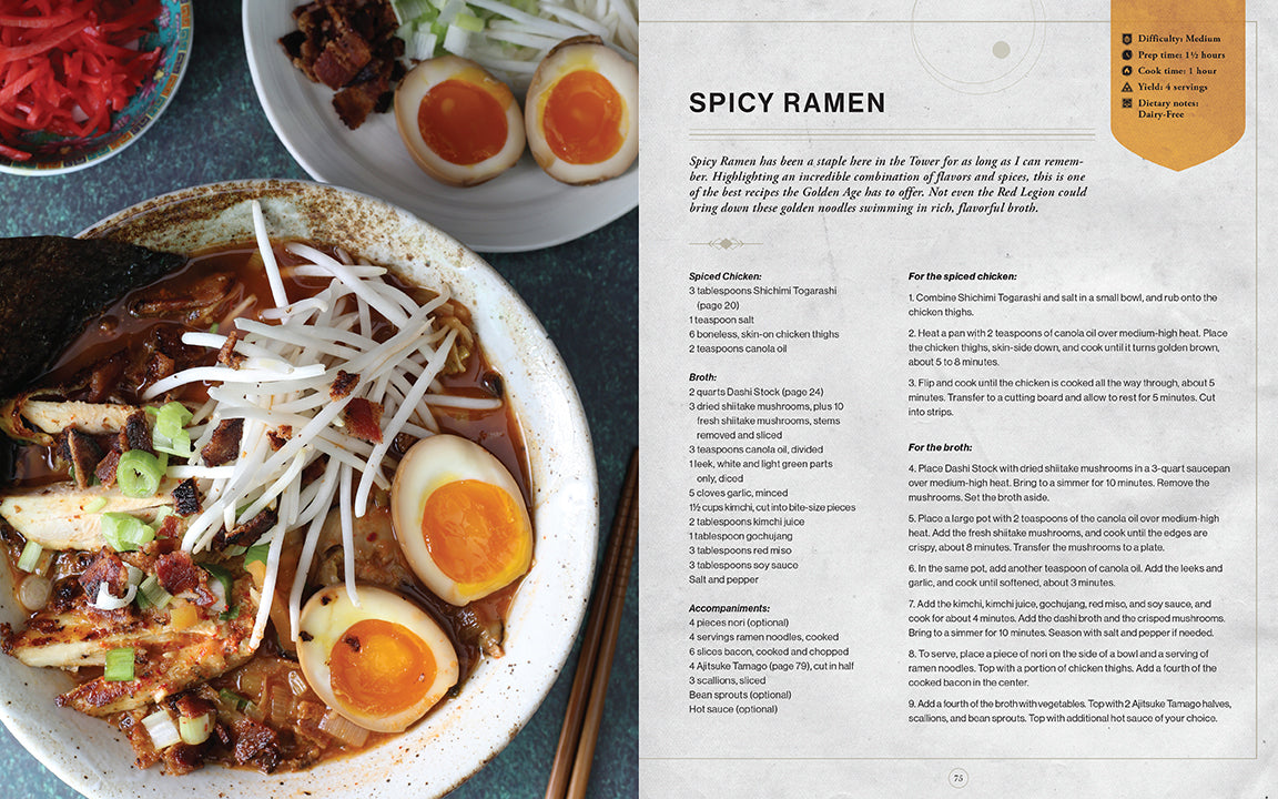 Destiny: The Official Cookbook - Recipes Inspired by the Game for Fans & Home Chefs | Perfect for Gaming Parties & Themed Dinners