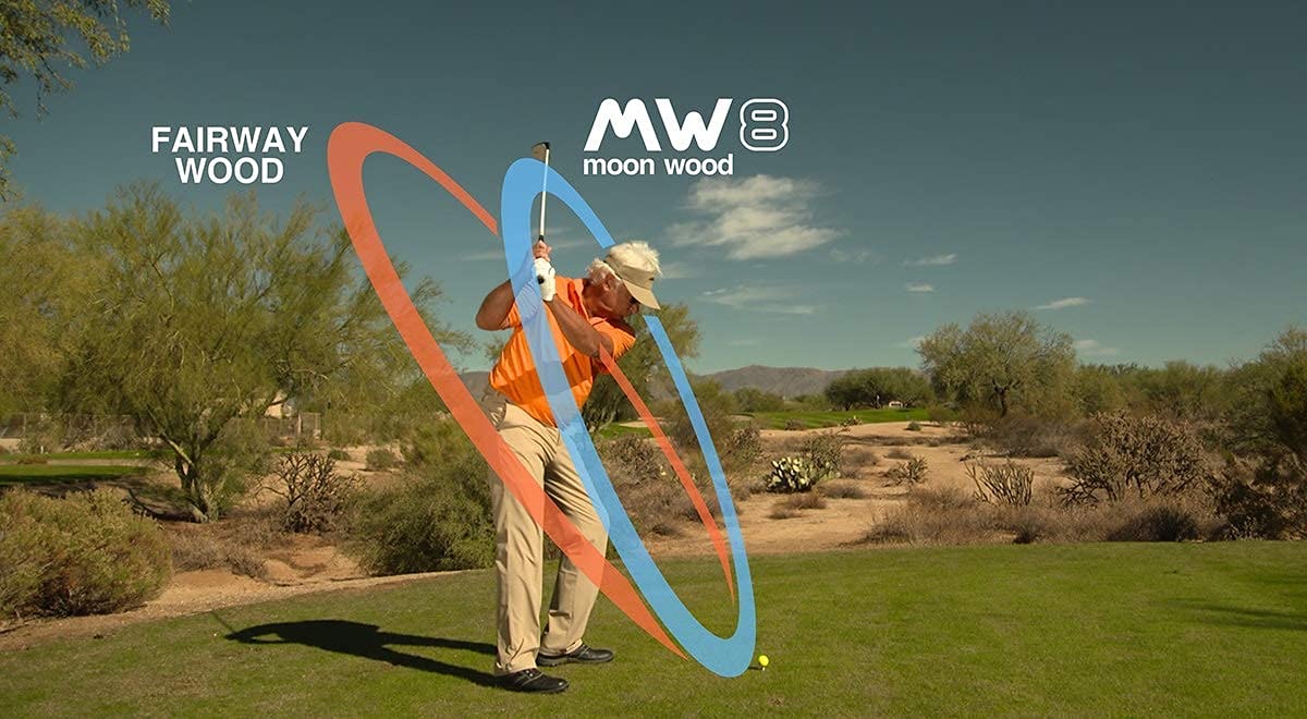 Premium MW8 Moon Wood Golf Fairway Wood for Men & Women – High-Performance Golf Club with Headcover – USGA Tournament Legal – Perfect for Driving Range & Course Play