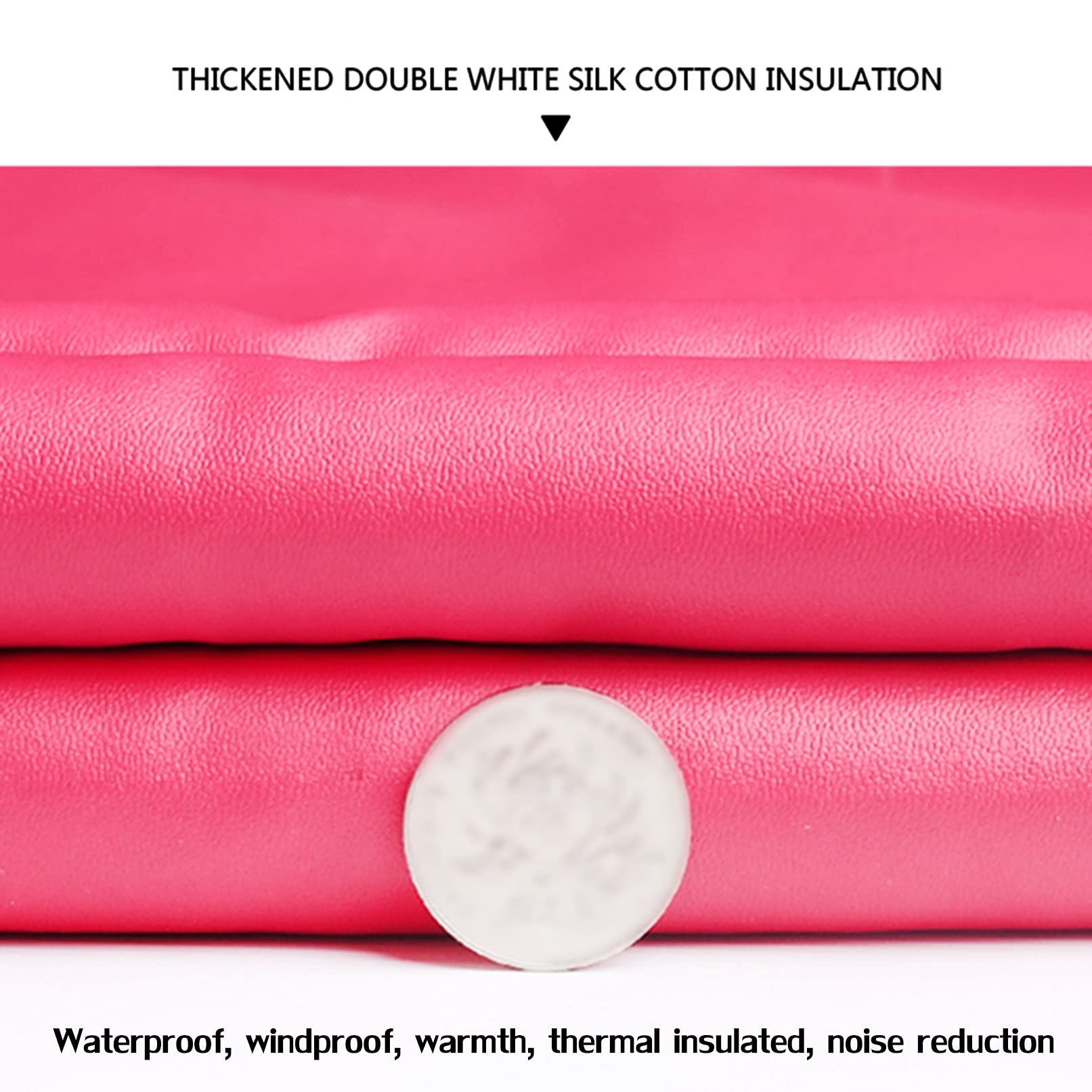 Thermal Insulated Door Curtain - Noise Reduction, Windproof & Waterproof Door Cover - Heavy Duty Soundproof Blanket for Cold Protection - 39 Sizes Available - Perfect for Home, Office, and Warehouse Doorways