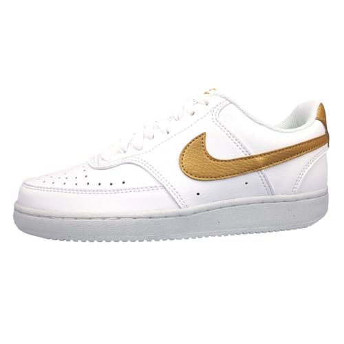 White Metallic Gold White
