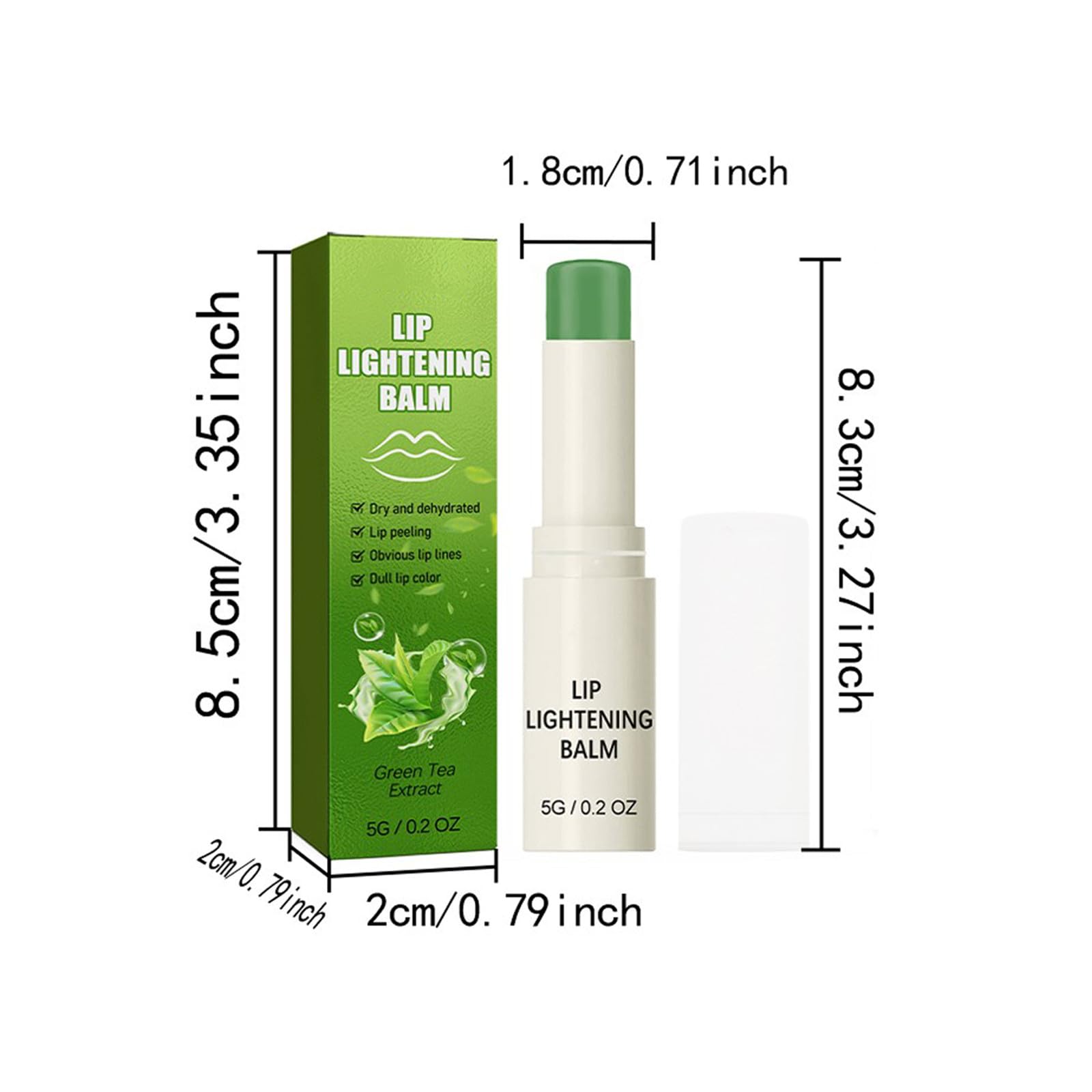 Dark Lips Lightening Lipstick for Men & Women - Long Lasting Matte Lip Balm for Brightening & Moisturizing (Pink, One Size) - Perfect for Daily Use, Night Out & Special Occasions