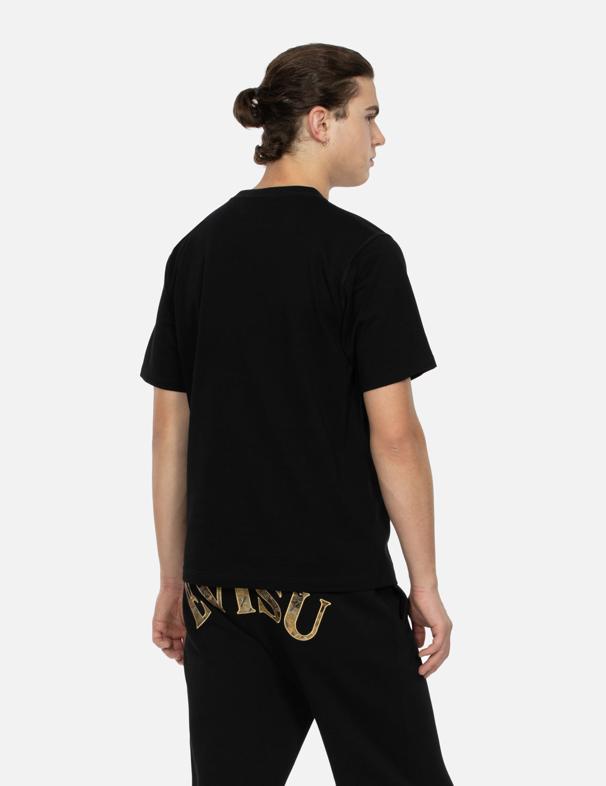 Lucky Cloud Embroidered Cotton T-Shirt for Men & Women - Comfortable Regular Fit Casual Wear for Daily Outfits & Street Style